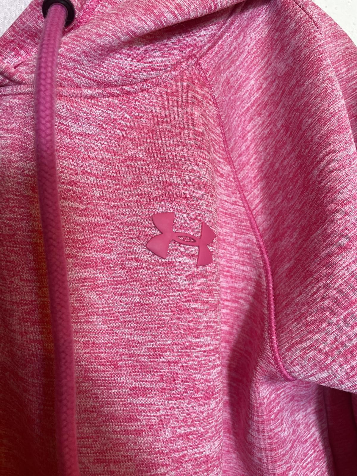 Under Armour Under Armour Hoodie Sweatshirt Women's Medium Pink ColdGear Size ONE SIZE - 2 Thumbnail
