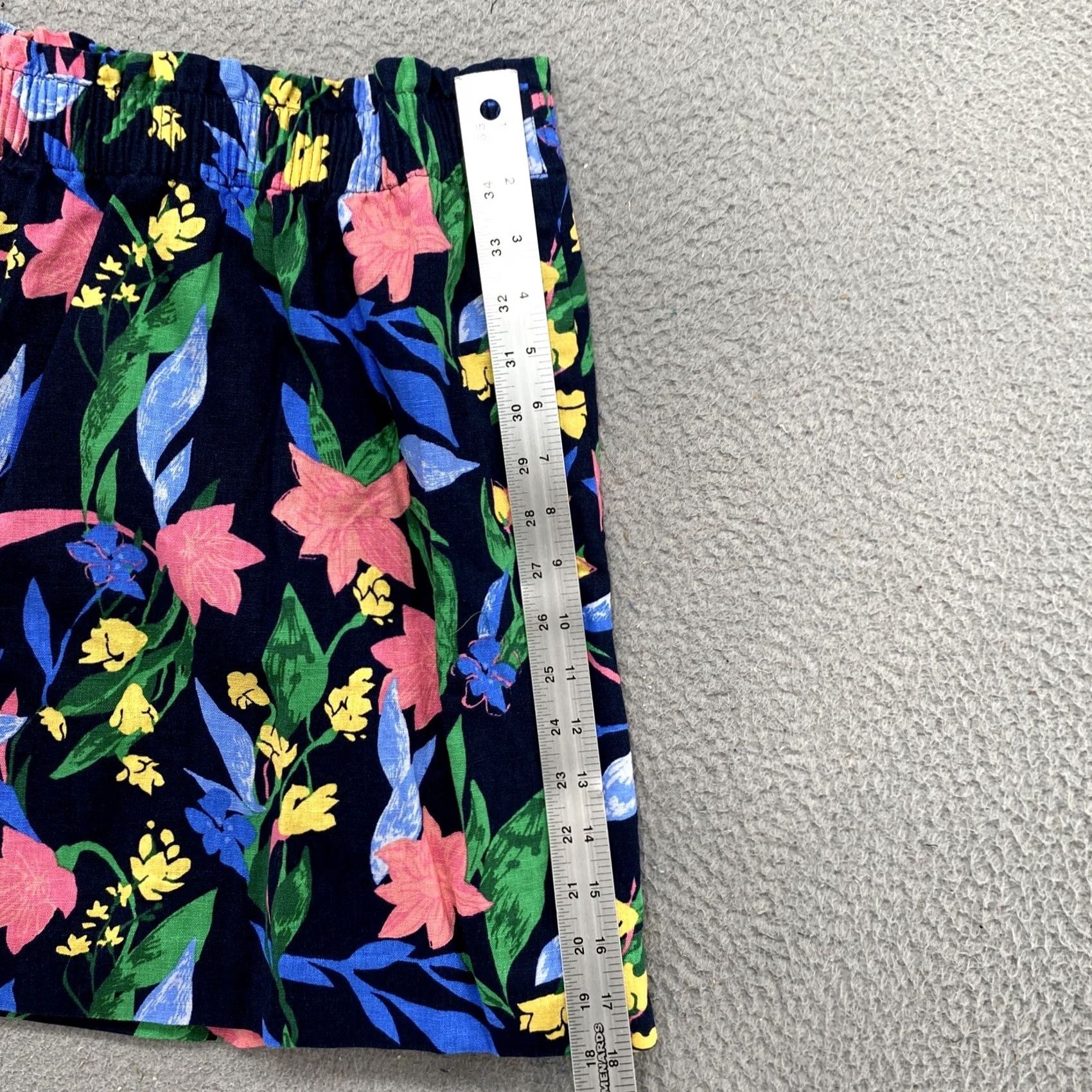 J.Crew J.CREW Skirt A-Line Multicolor Floral Above Knee Lined Elastic Waist Women’s Size 4 Size 27" / US 4 / IT 40 - 6 Thumbnail