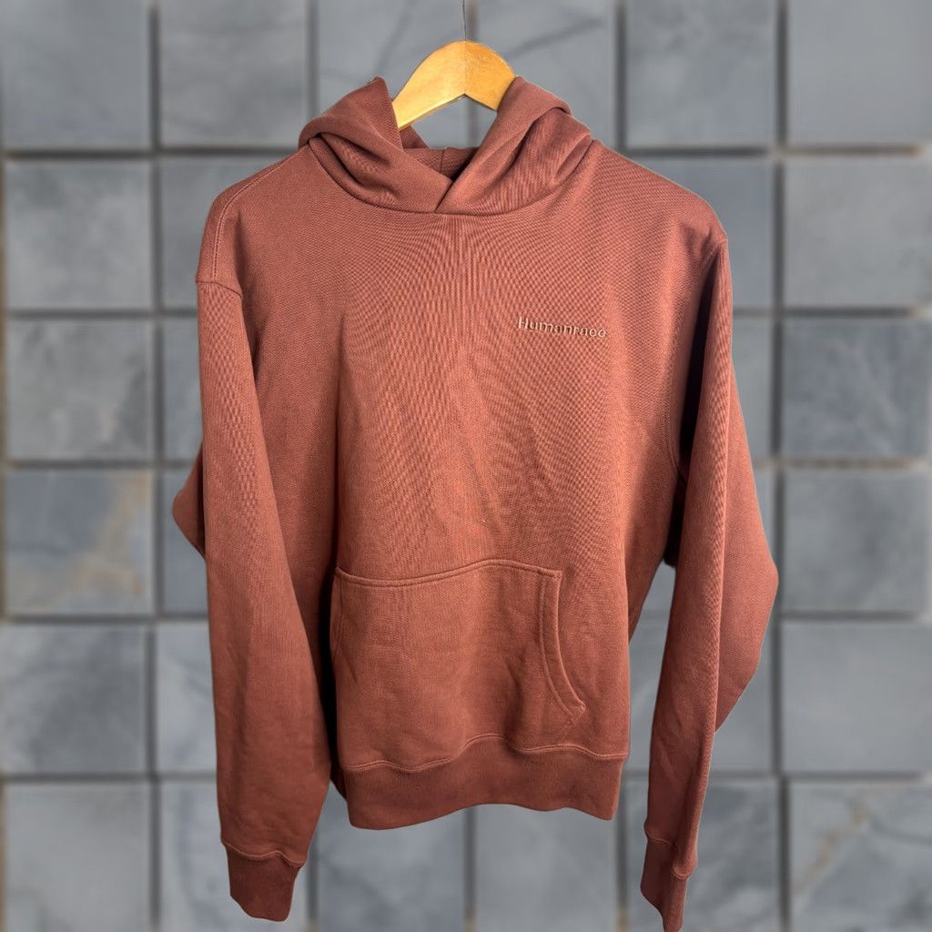 Adidas adidas Human Race Pharrell Basics Faded Hoodie Brown Mens Small Hoodie Mens Small Brown Adidas Originals Pullover Hooded Sports Size US S / EU 44-46 / 1 - 1 Thumbnail