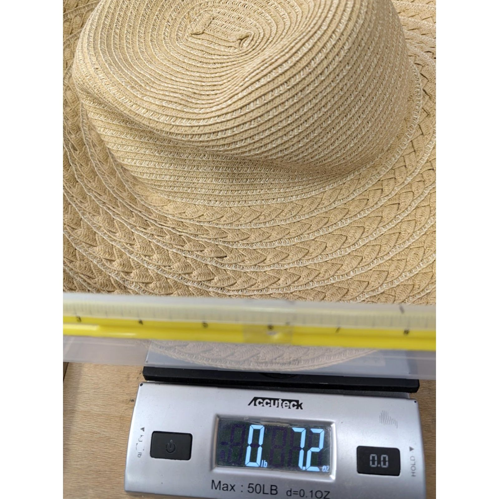 Vintage VINTAGE Scala Collezione Hat Wide Brim Beige One Size Womens Sun Beach Travel Casual Size ONE SIZE - 8 Thumbnail