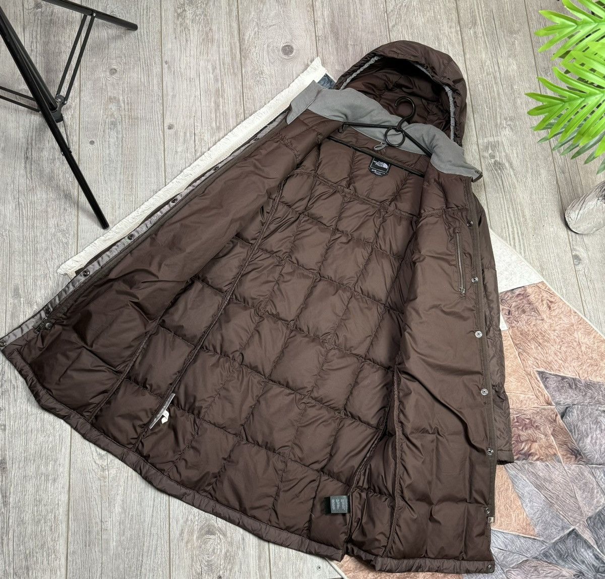 The North Face × Vintage The North Face Down Jacket Puffer Women’s Y2K Drill style Size M / US 6-8 / IT 42-44 - 13 Thumbnail