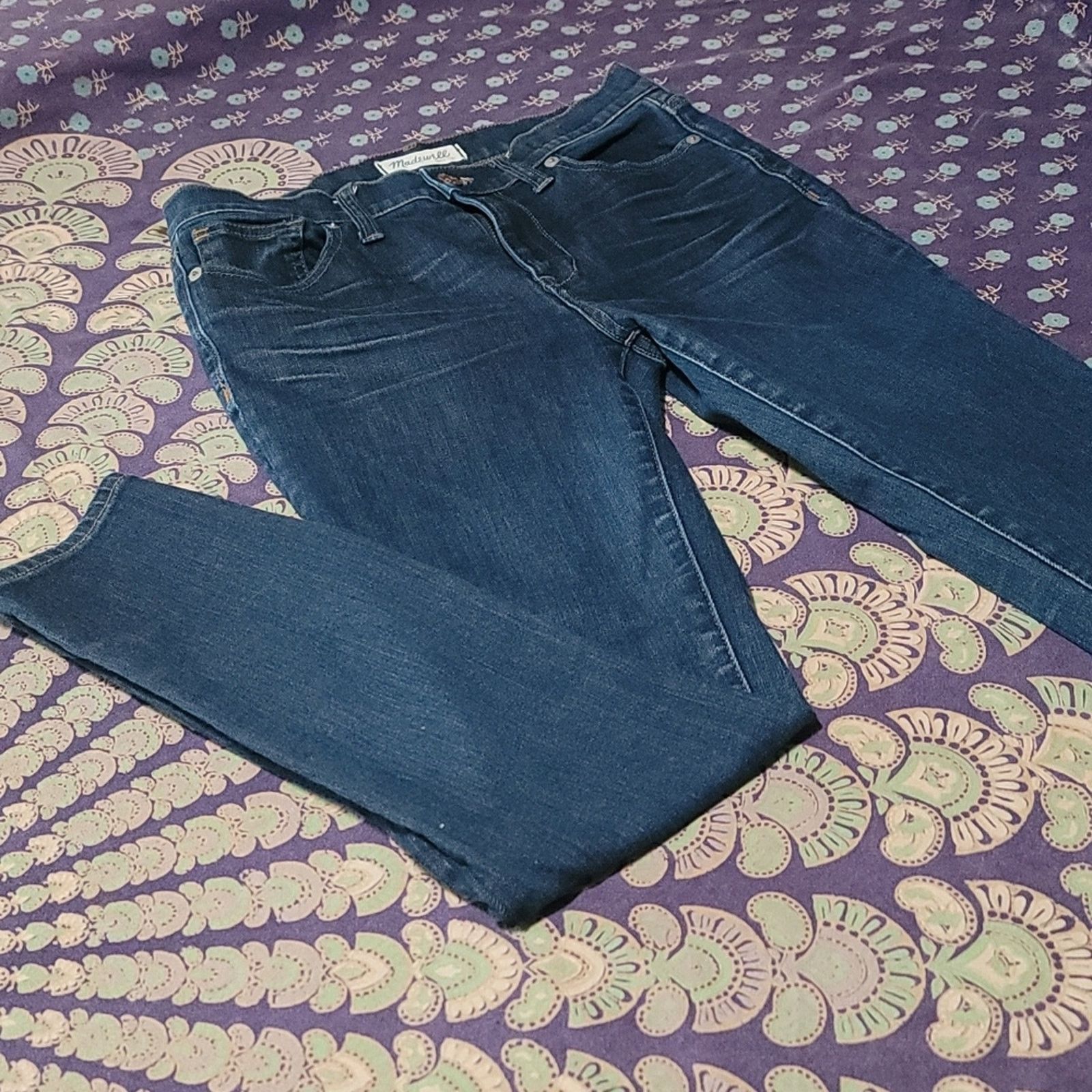Madewell Madewell High Riser Skinny Ankle Jeans Size 27" / US 4 / IT 40 - 2 Thumbnail