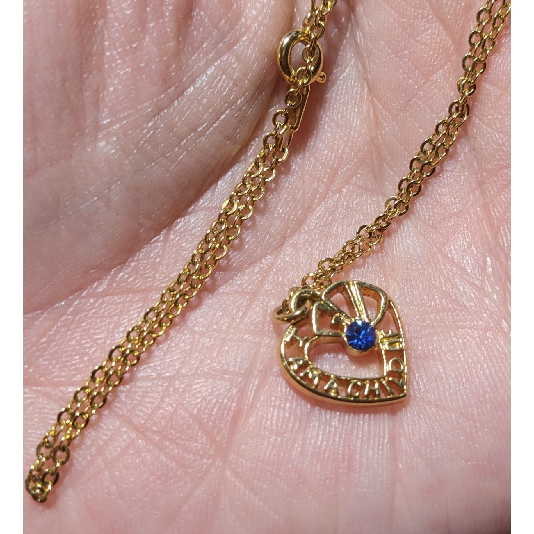Other Gold Heart Child Of God Pendant Necklace Size ONE SIZE - 9 Thumbnail