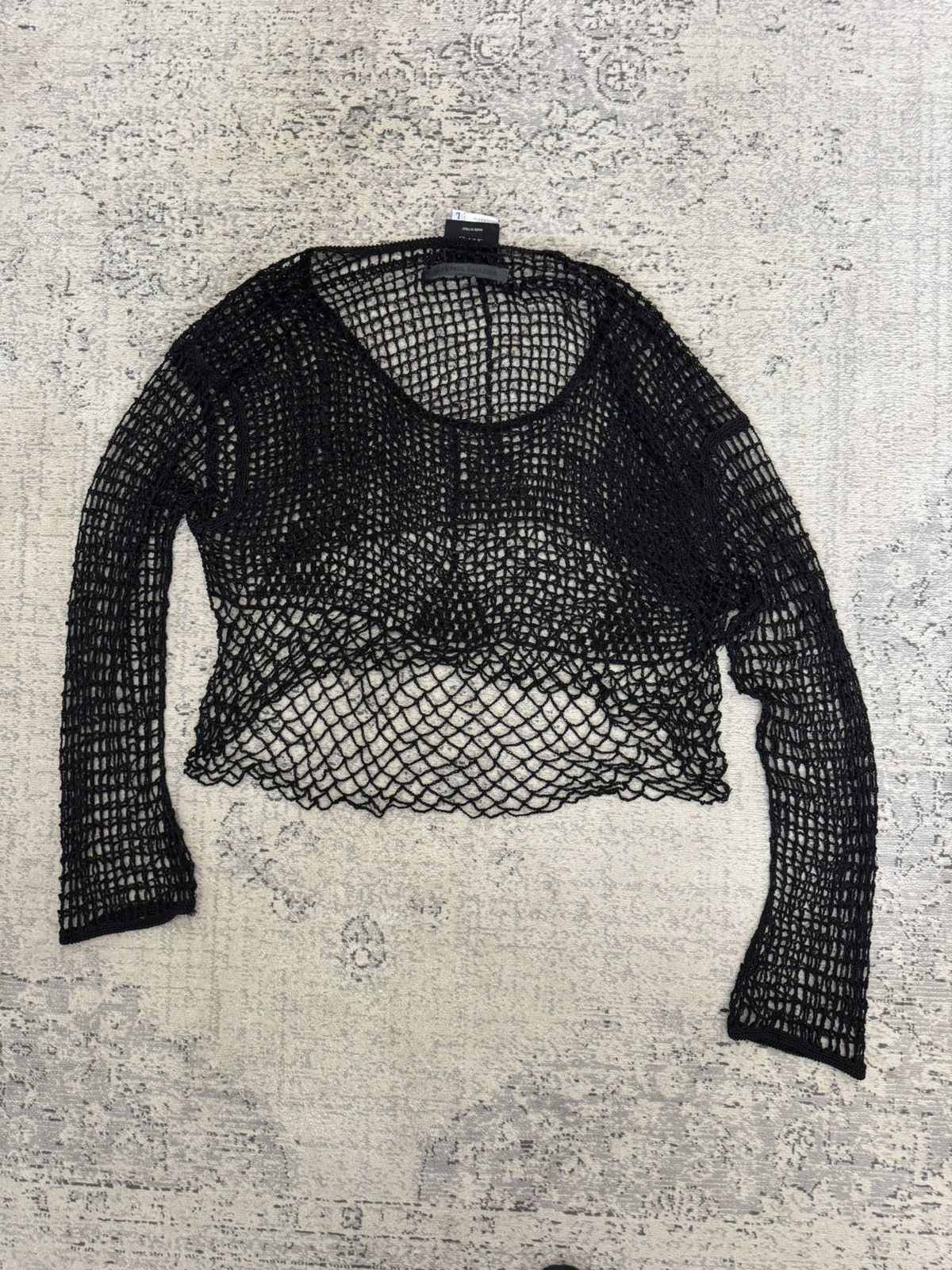 Jean Paul Gaultier Jean Paul Gaultier JPG Vintage 90s Rare Transparent Top Size L / US 10 / IT 46 - 2 Thumbnail