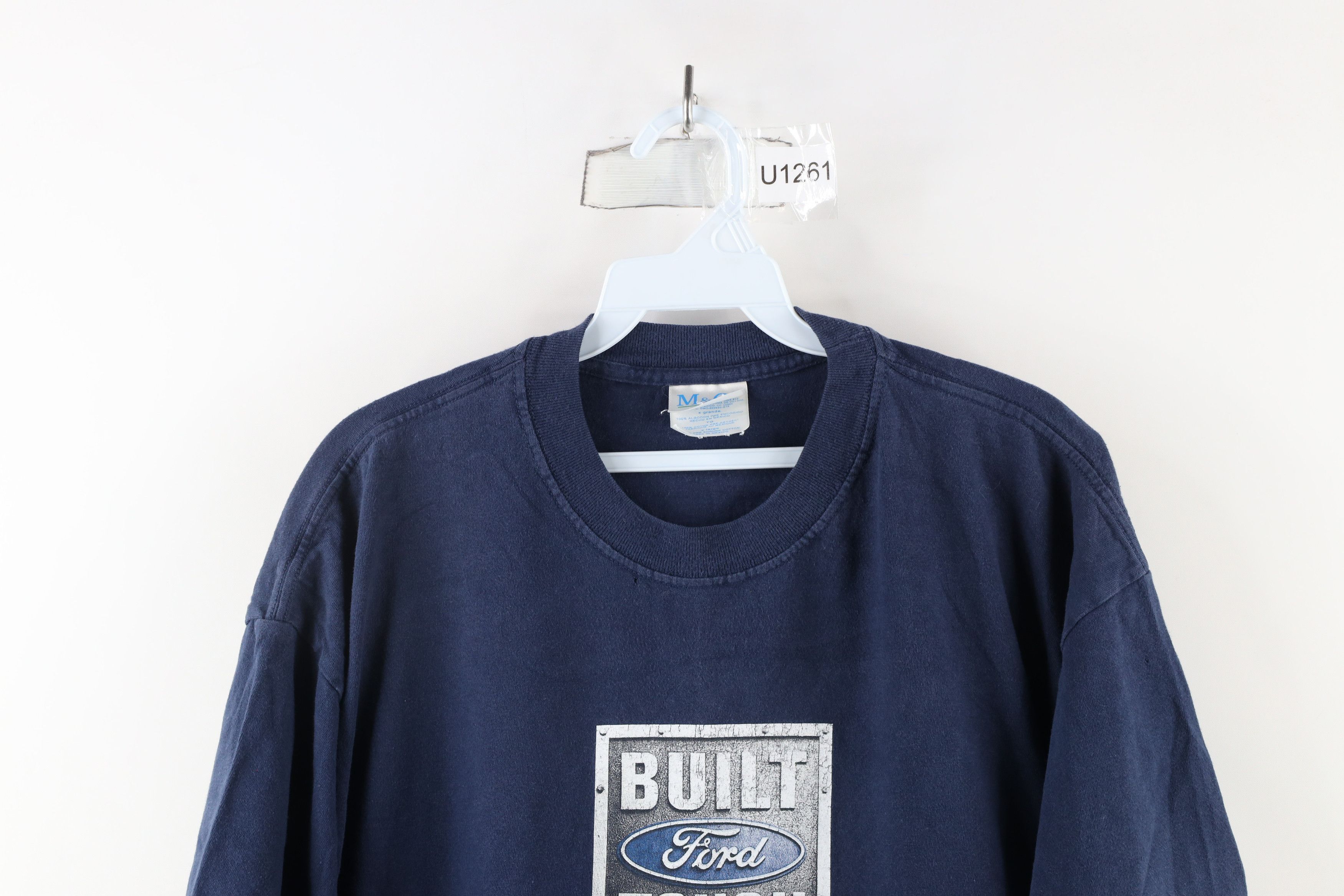 Vintage Vintage Motor Co F-150 Truck Built Ford Tough T-Shirt Blue Size US XL / EU 56 / 4 - 2 Thumbnail