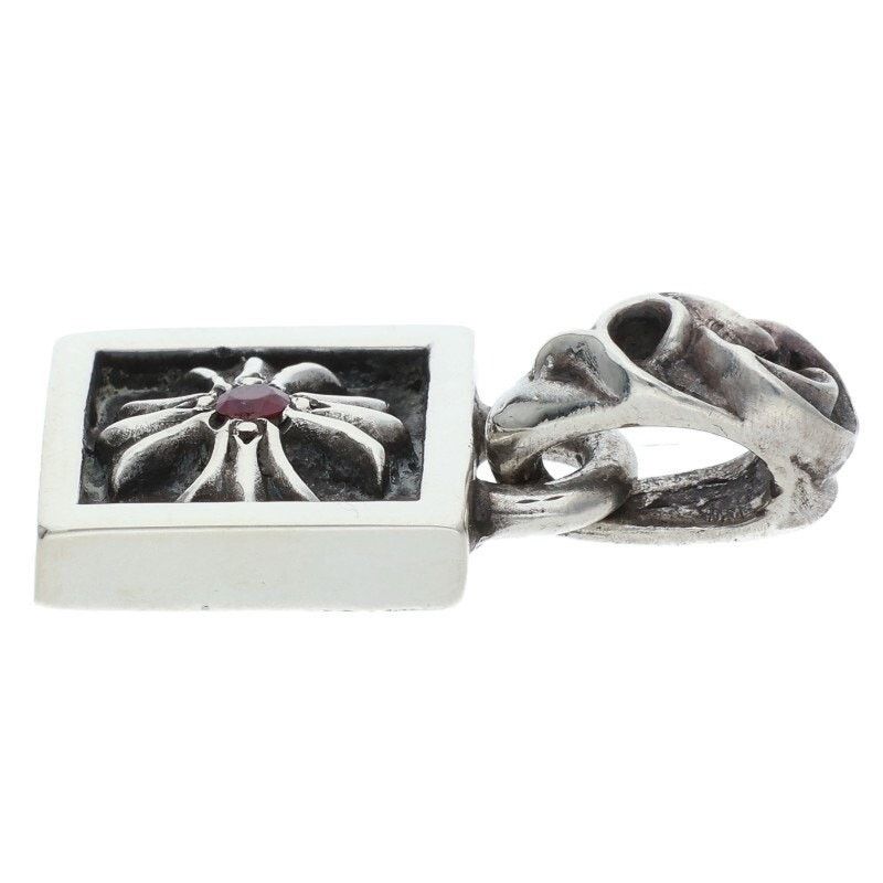 Chrome Hearts Chrome Hearts Framed CH Plus Ruby Necklace Size ONE SIZE - 5 Thumbnail
