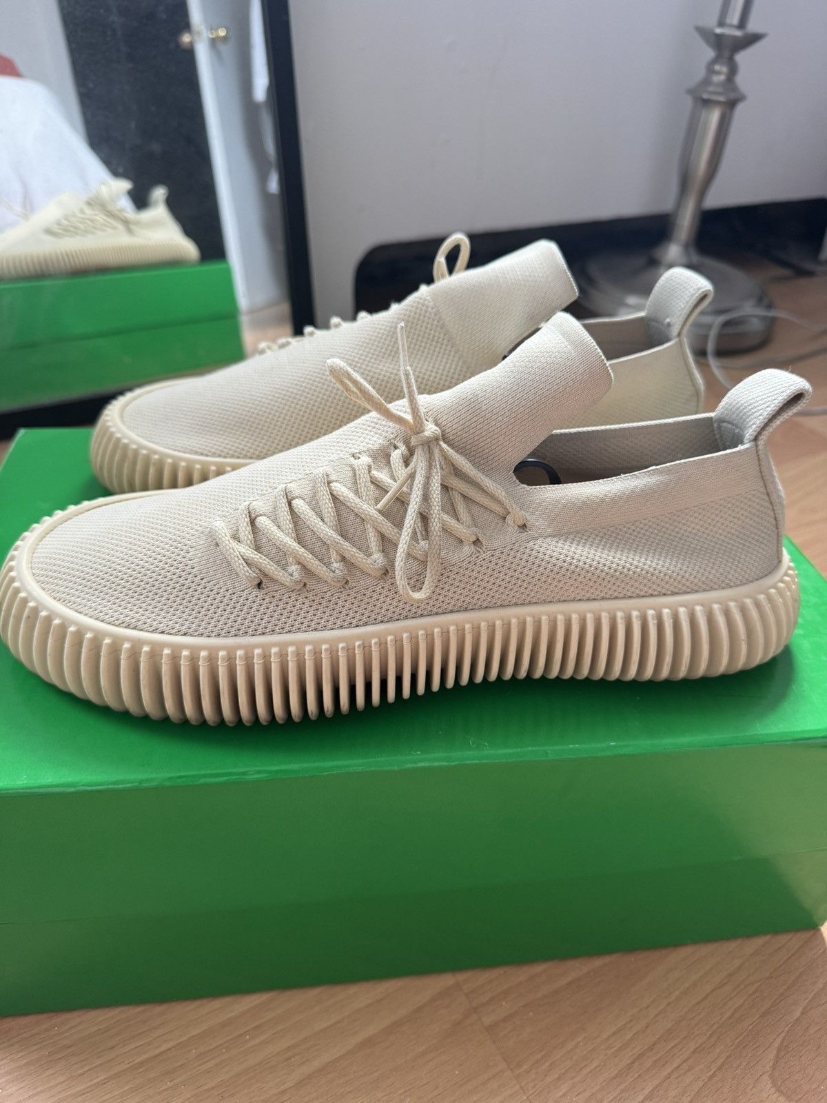 Bottega Veneta Bottega Technical Ripple Knit Sneakers Size US 9 / EU 42 - 1 Thumbnail