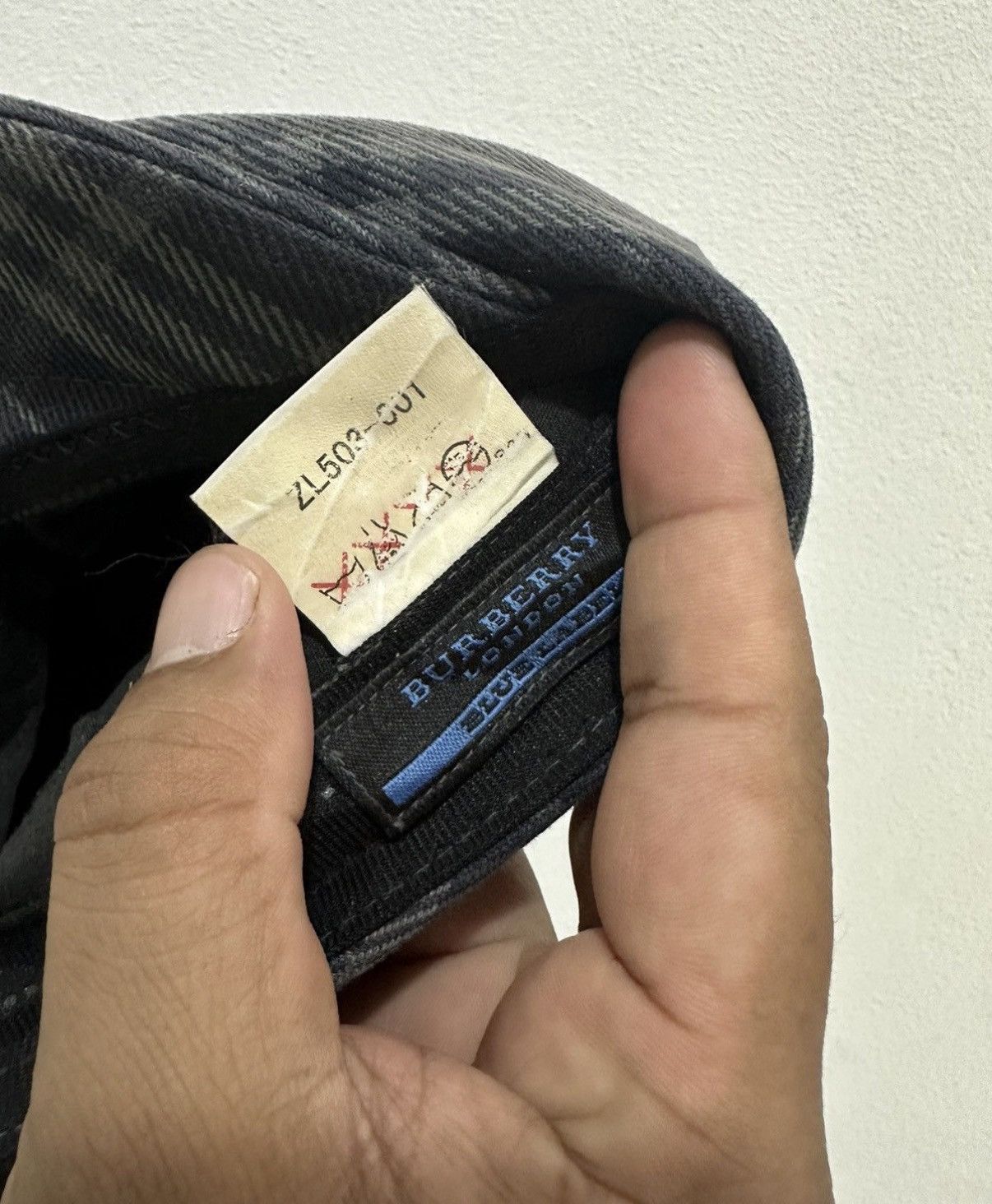 Burberry VTG Blue Label Burberry Nova Checked Hat Size ONE SIZE - 6 Thumbnail