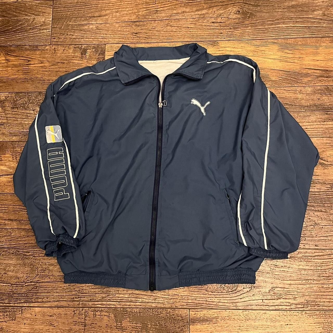 Puma Vintage 90’s Puma Windbreaker Size US L / EU 52-54 / 3 - 1 Thumbnail