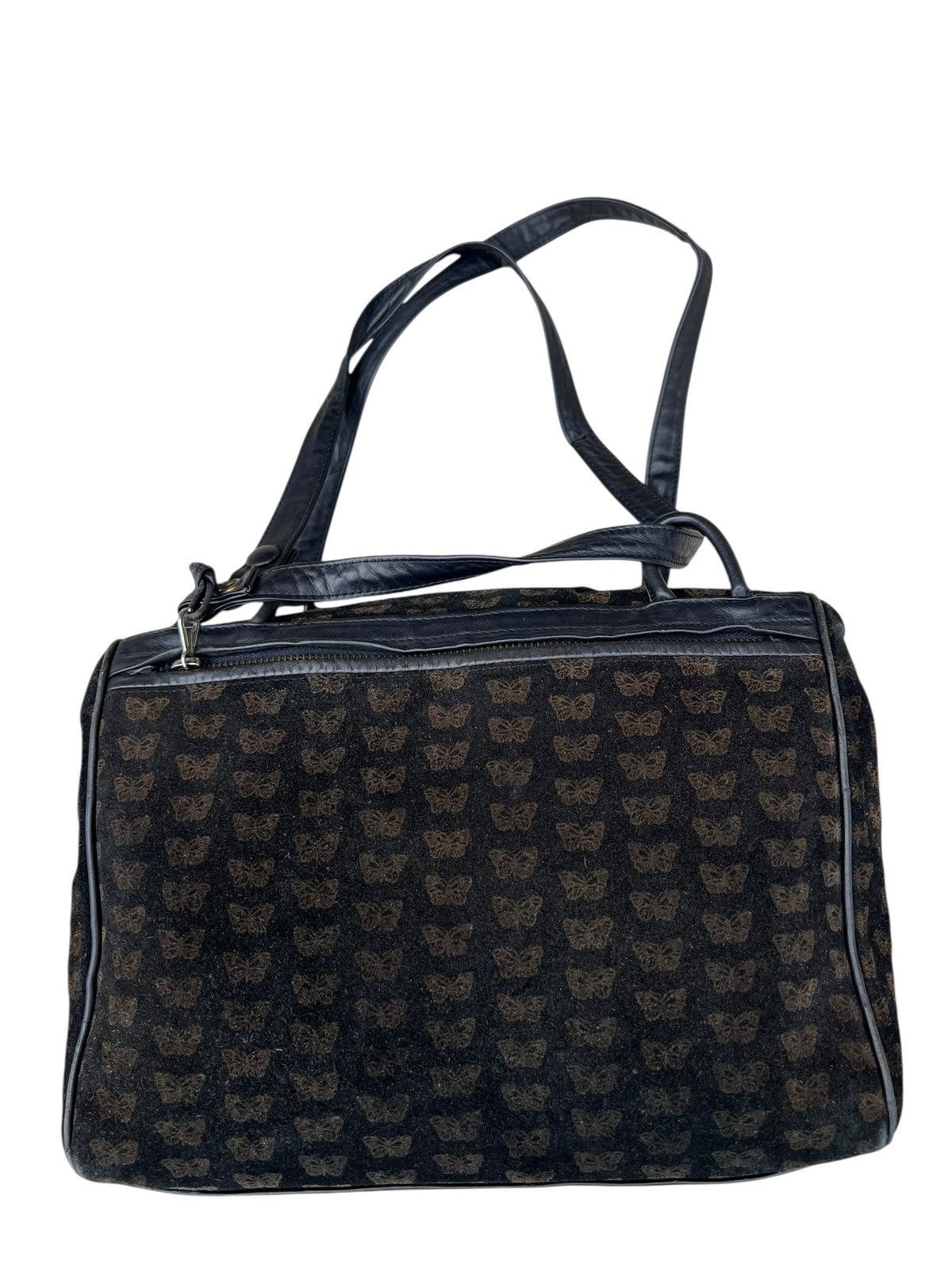 Bottega Veneta Vintage 70s 80s Bottega Venetta Hybrid Leather Bag Size ONE SIZE - 9 Thumbnail