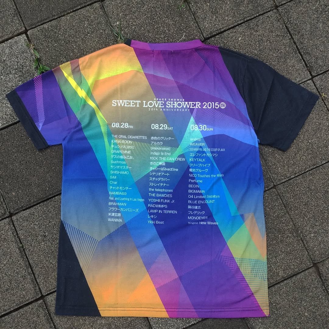 Band Tees Space Shower 20th Anniversary 2015 Tee Size US M / EU 48-50 / 2 - 2 Thumbnail