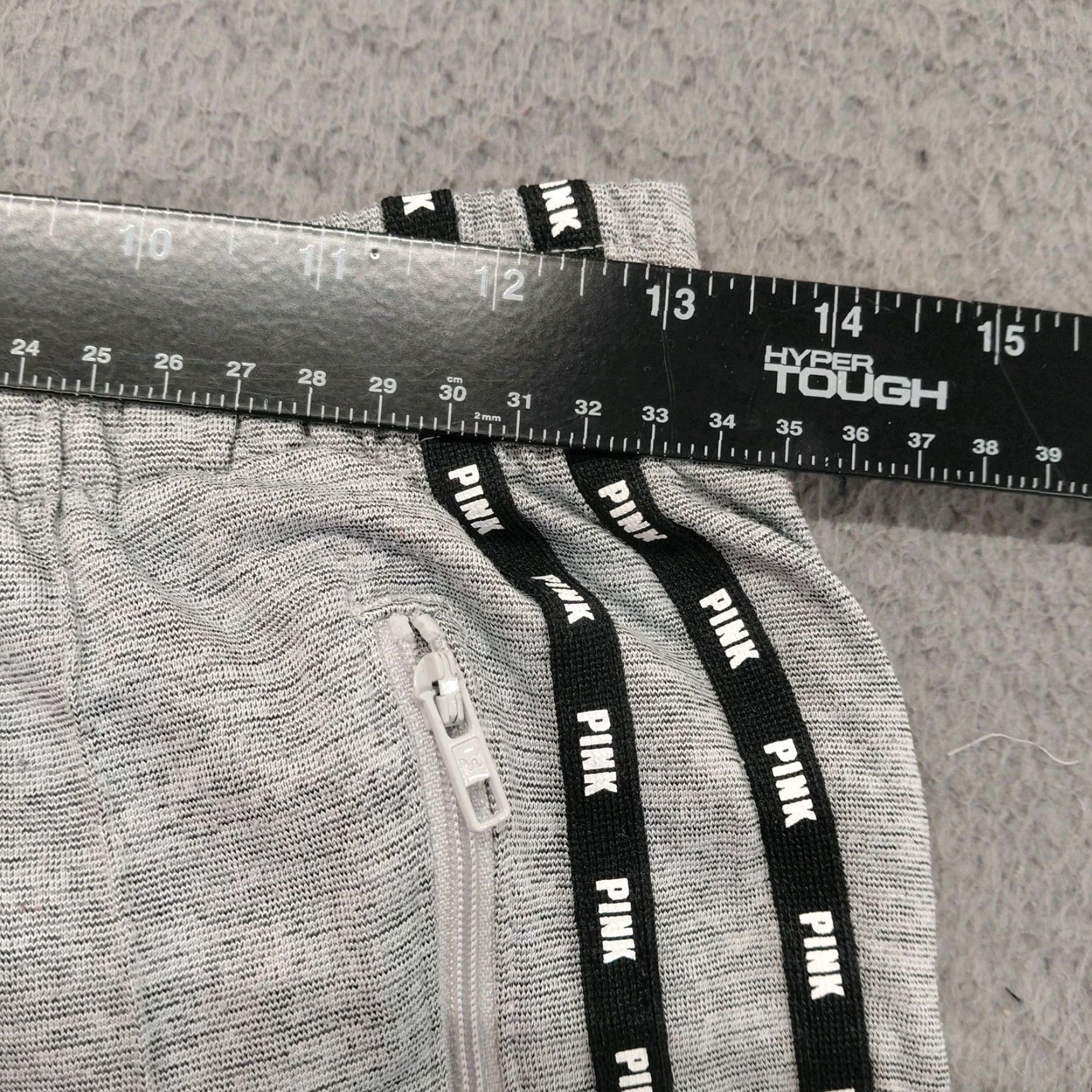 Victoria's Secret Victoria's Secret Joggers Women S Heather Gray Lounge Yoga Pants Zip Hems Size 28" / US 6 / IT 42 - 5 Thumbnail