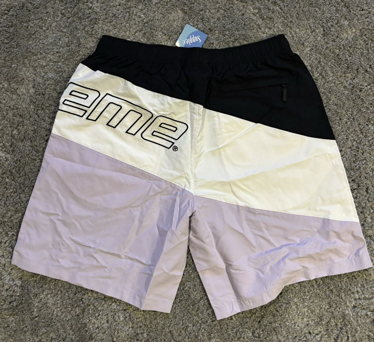 Supreme Supreme Curve Nylon Shorts Size US 36 / EU 52 - 2 Thumbnail