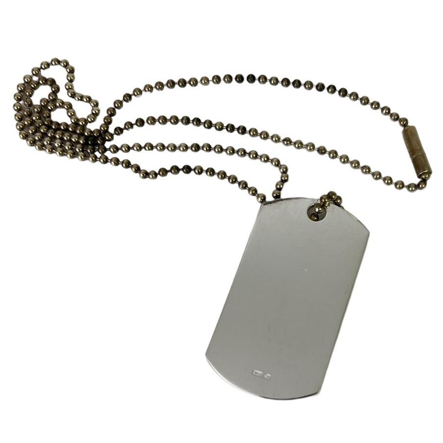 Gucci Gucci 925 Silver Dog Tag Necklace Size ONE SIZE - 3 Thumbnail