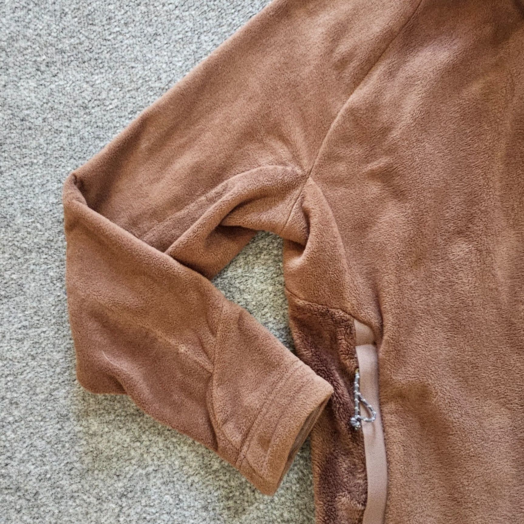 Mountain Hardwear VINTAGE Mountain Hardwear Jacket Womens Medium Brown Fleece Full Zip Long Sleeve Capsule Size M / US 6-8 / IT 42-44 - 4 Thumbnail