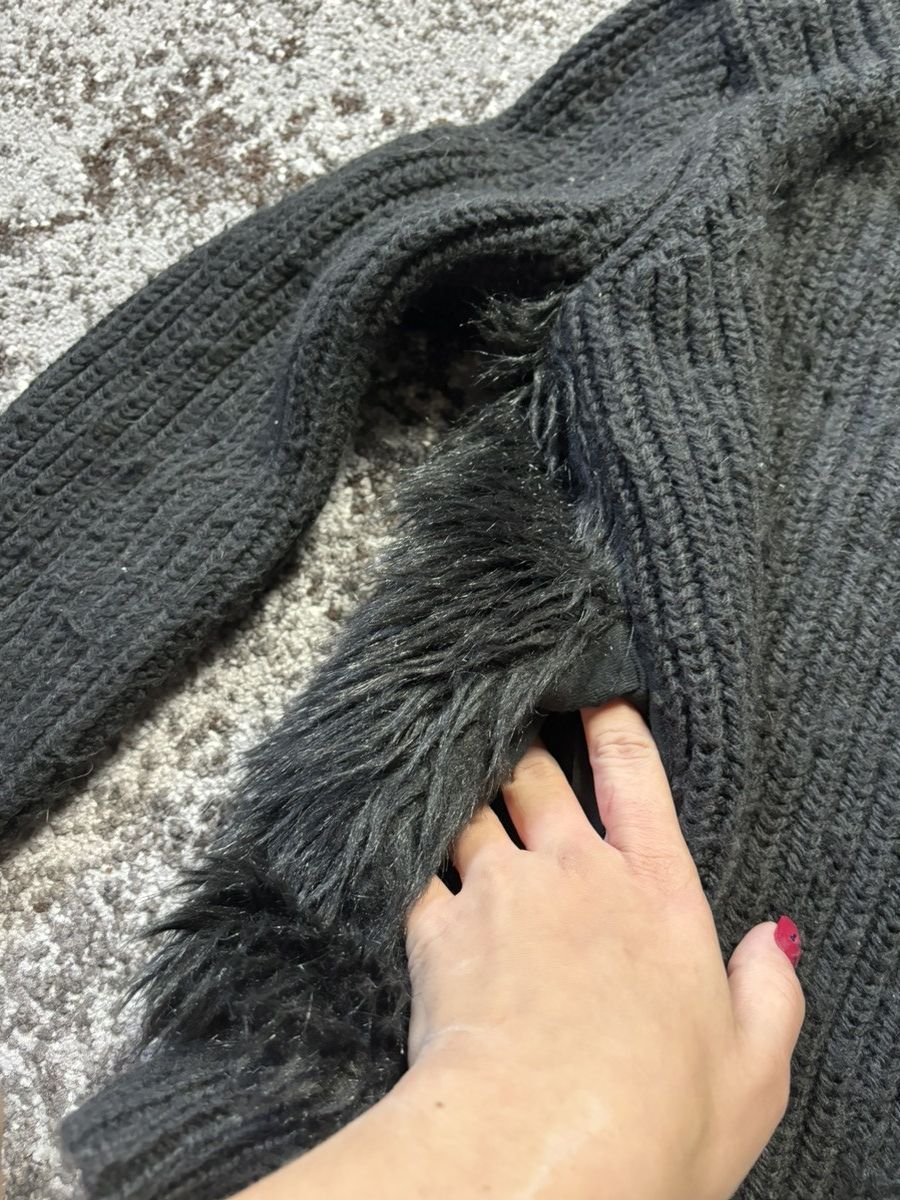 Japanese Brand × Topshop × Vintage vintage inspired TopShop y2k faux fur ribbed jacket Size XS / US 0-2 / IT 36-38 - 2 Thumbnail