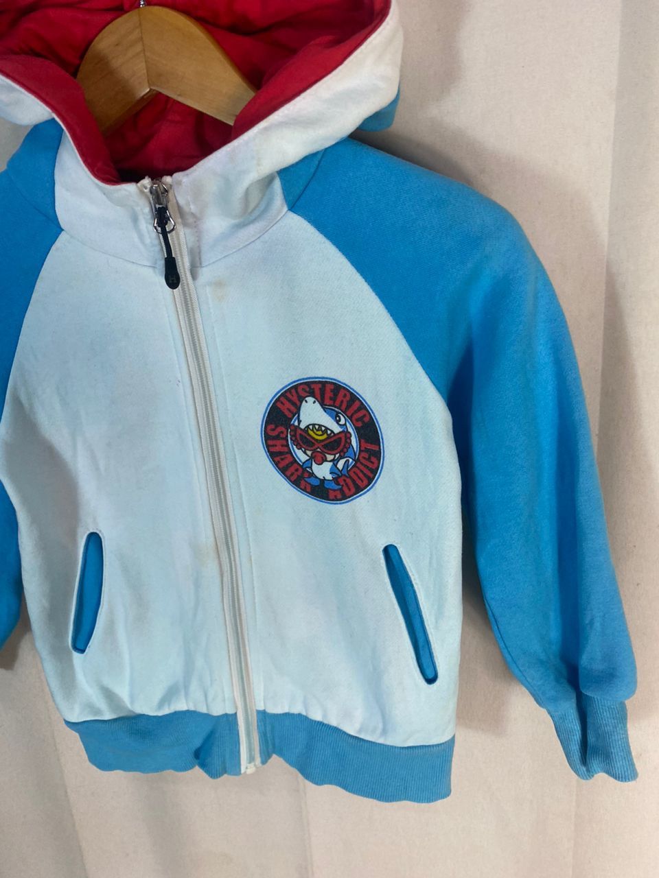 Hysteric Glamour Unisex kids🔥 hysteric glamour sharks kids zipper hoodie Size US XXS / EU 40 - 4 Thumbnail