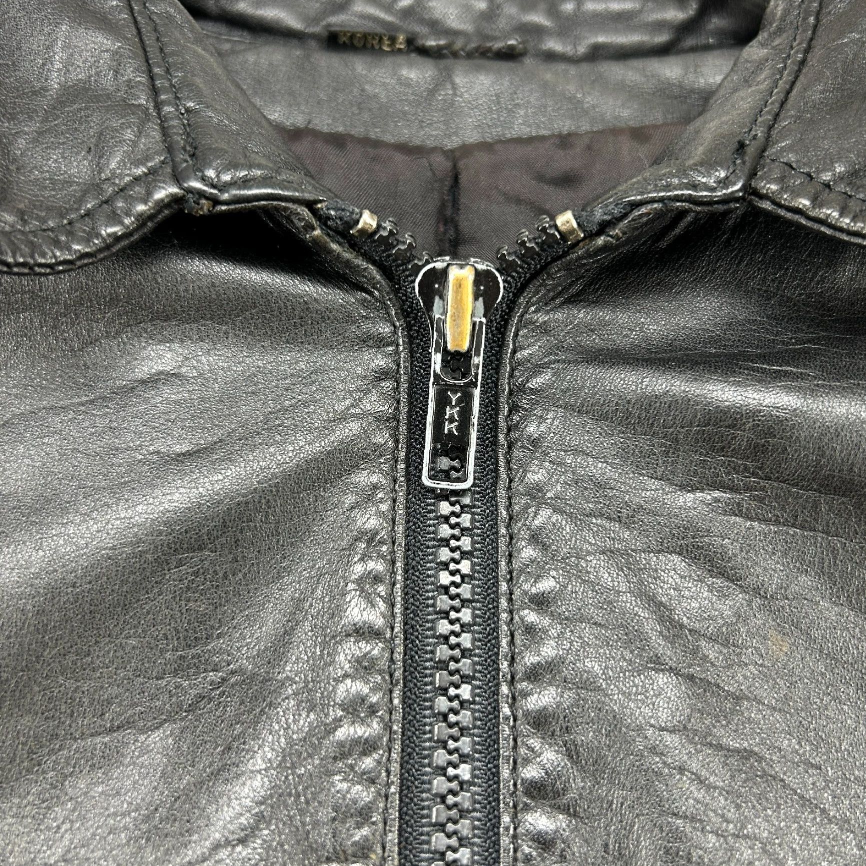Vintage VINTAGE Wilsons Leather Jacket Women 10 Black Bomber Genuine Biker Crop Moto 80s Size L / US 10 / IT 46 - 4 Thumbnail