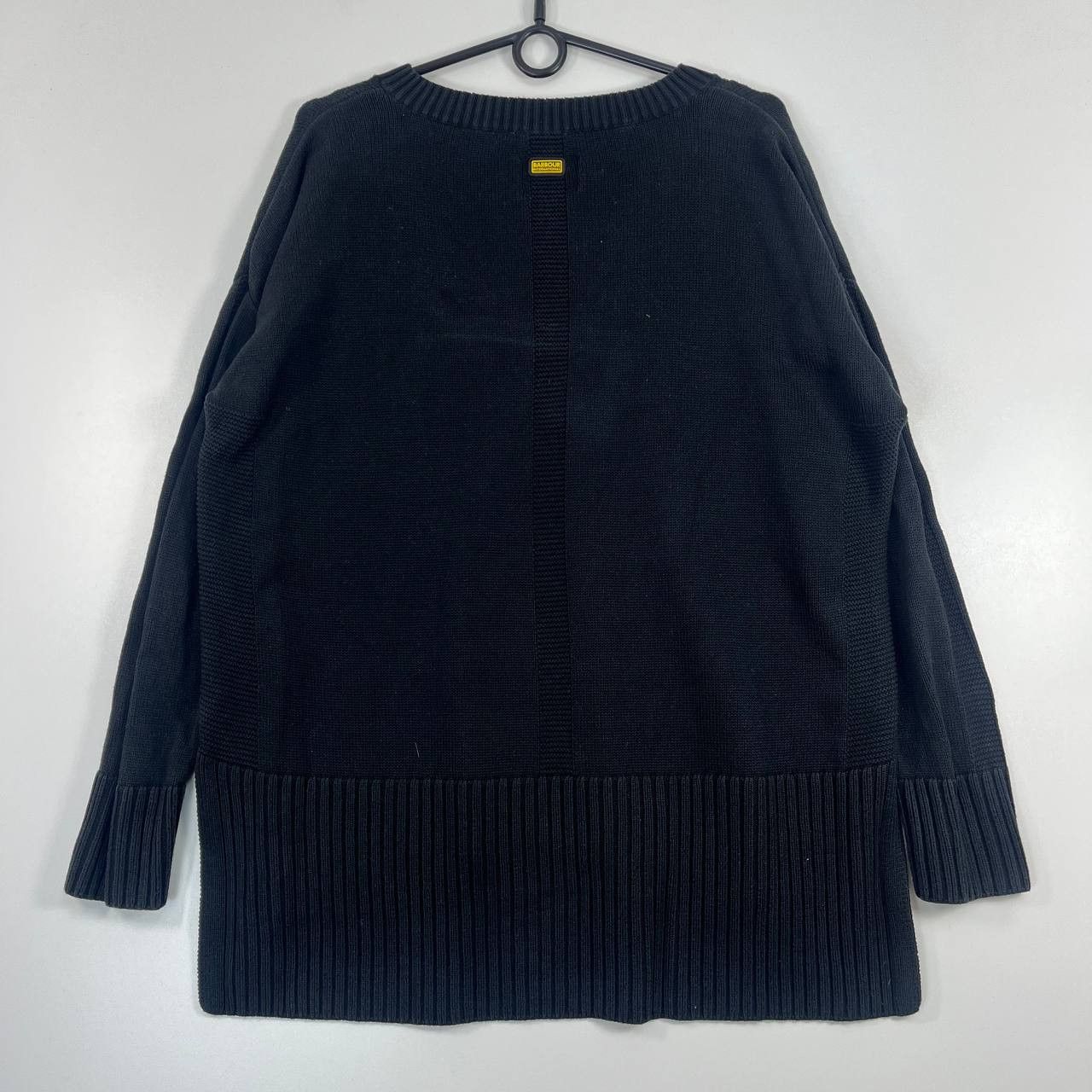 Barbour Barbour International Black V Neck Knit Sweater Womens Sz M Size M / US 6-8 / IT 42-44 - 5 Thumbnail