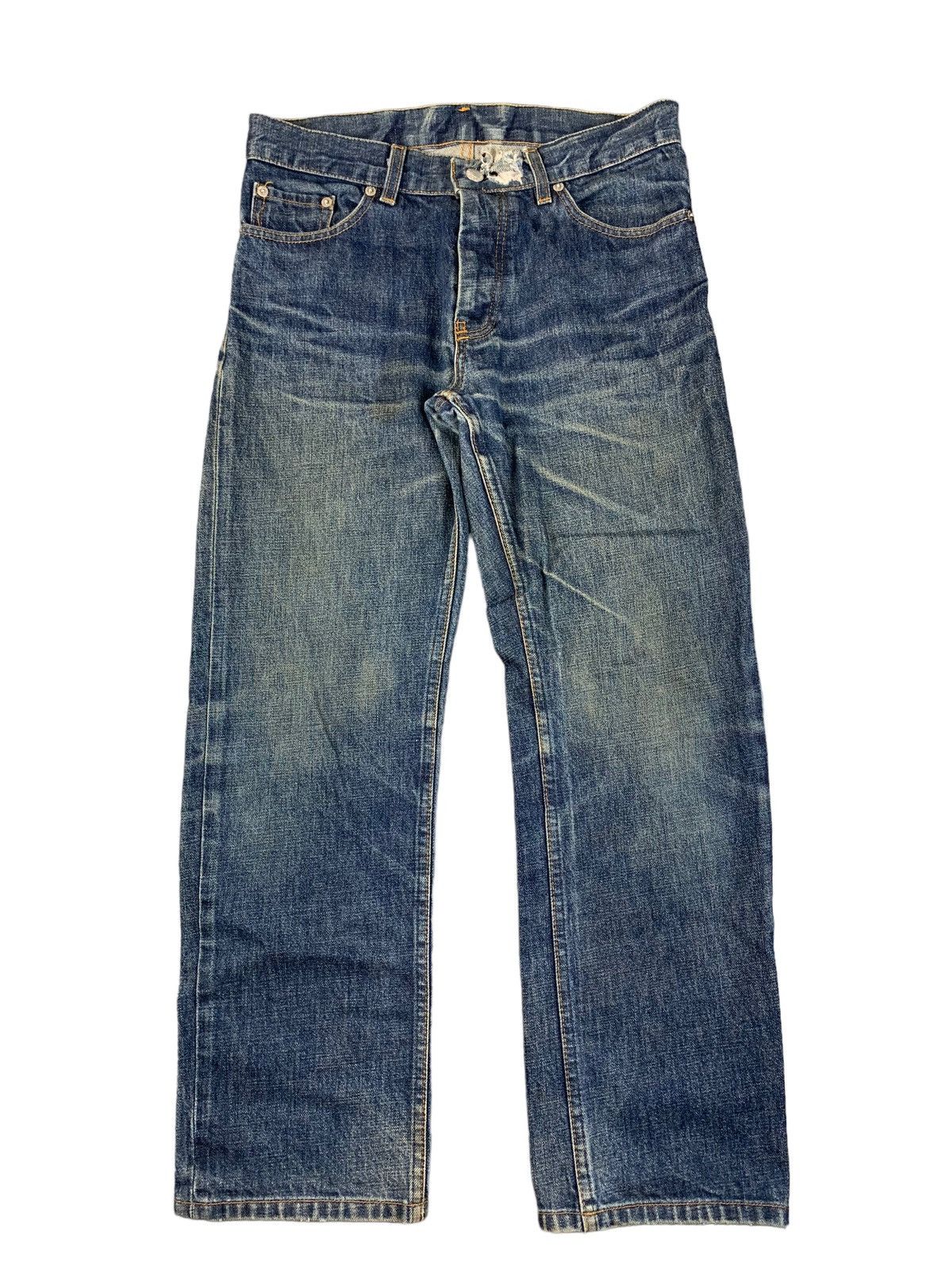 パンツ 1999 archive helmut lang boot cut denim Rare VTG ARCHIVE 1999 HELMUT LANG Classic Cut Denim Jeans