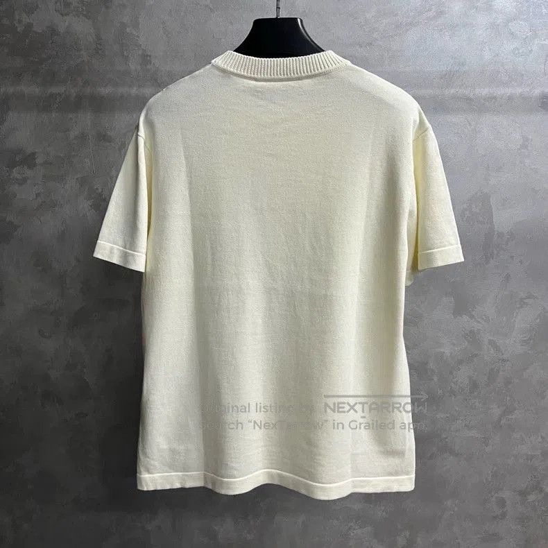 Louis Vuitton Louis Vuitton White Embroidered Short Sleeve T. Size US S / EU 44-46 / 1 - 5 Thumbnail