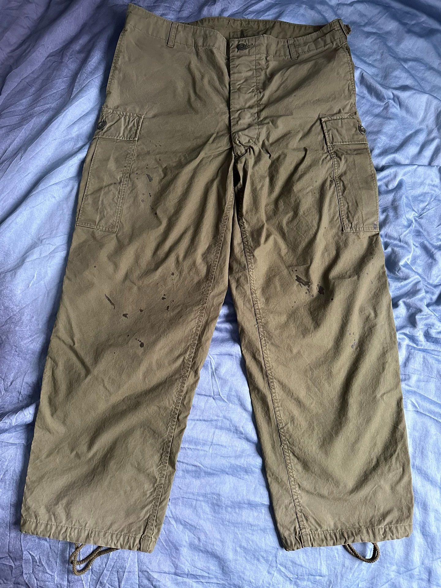 Other BOW WOW 24SS JUNGLE FATIGUE CARGO PANTS WASH RETRO SPLAT L Size US 34 / EU 50 - 1 Thumbnail
