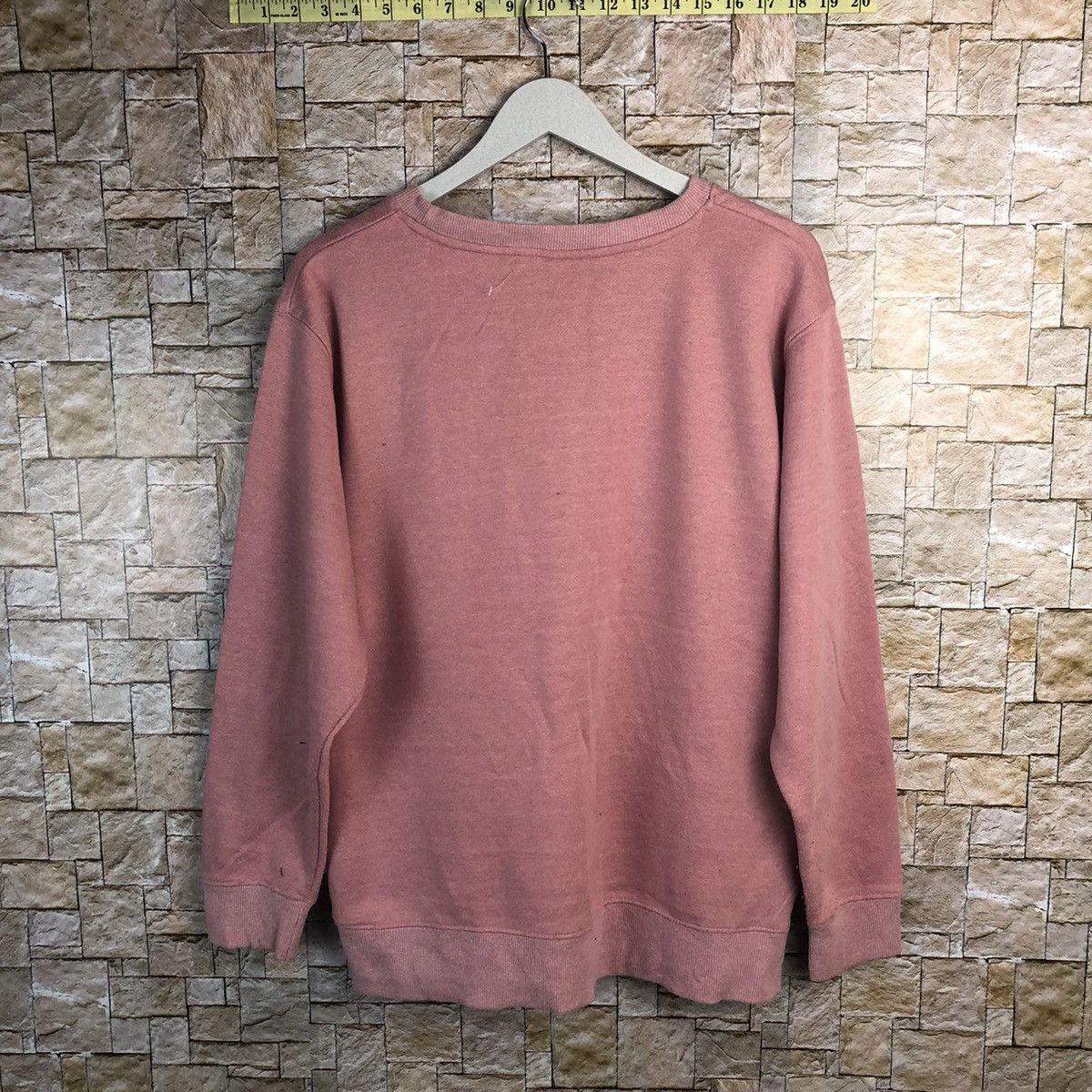 Disney × Japanese Brand Popeye The Sailmon Pink vintage cartoon Sweatshirt #A197 Size US L / EU 52-54 / 3 - 13 Thumbnail