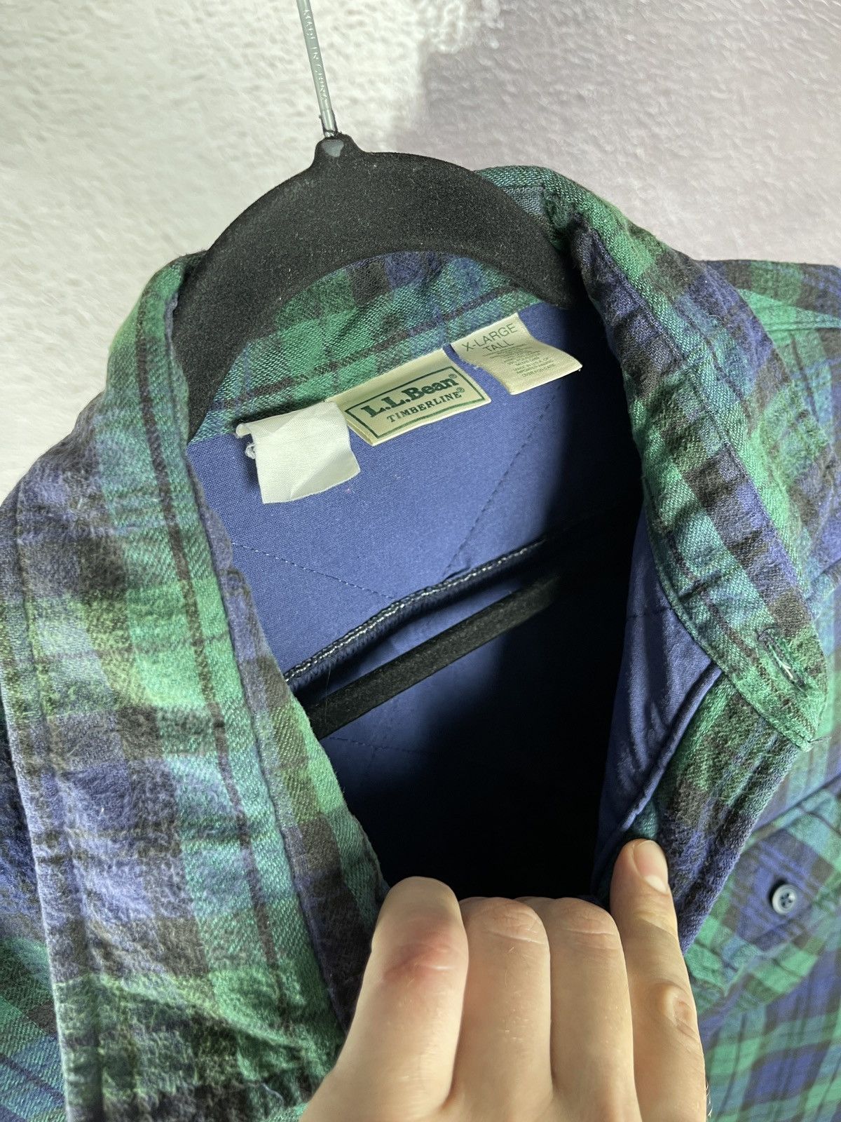 L.L. Bean L.L. Bean timberline vintage made in USA flannel overshirt Size US XL / EU 56 / 4 - 11 Thumbnail