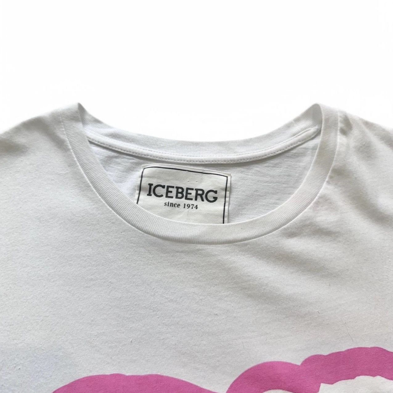 Iceberg ICEBERG White Tee with Embroidered Snoopy Graphic- Size XL Size US XL / EU 56 / 4 - 4 Thumbnail