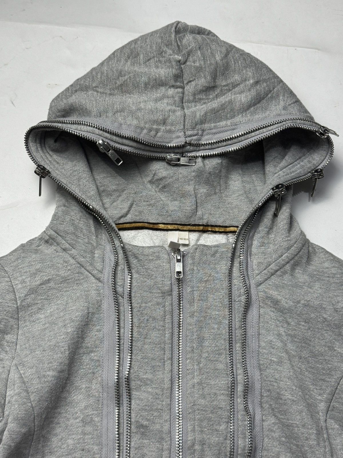 Beauty Beast Japanese FGFeel Multi Zipper Hoodie Archived Decarnin Styled Size US S / EU 44-46 / 1 - 4 Thumbnail