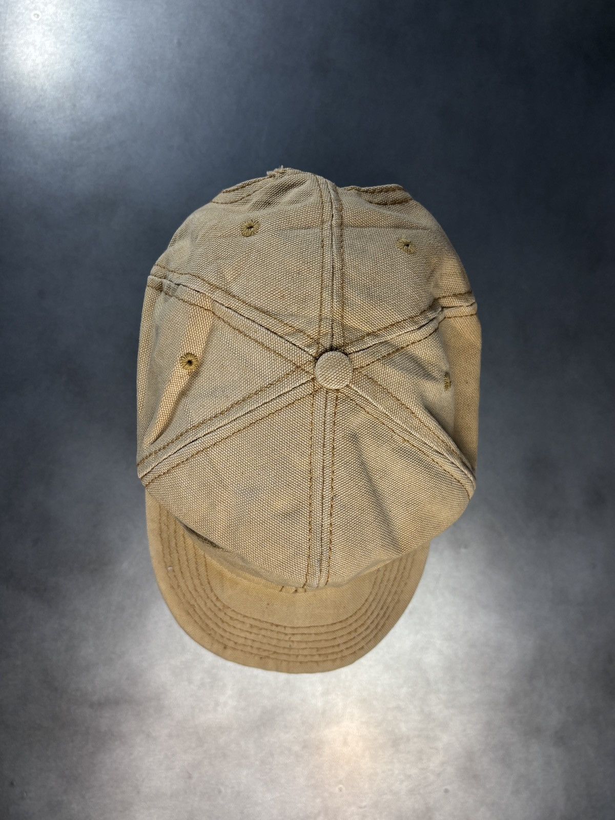 Carhartt × Vintage Vintage Carhartt Hat Duck Canvas Snapback Made in USA Cap 90 Size ONE SIZE - 14 Thumbnail