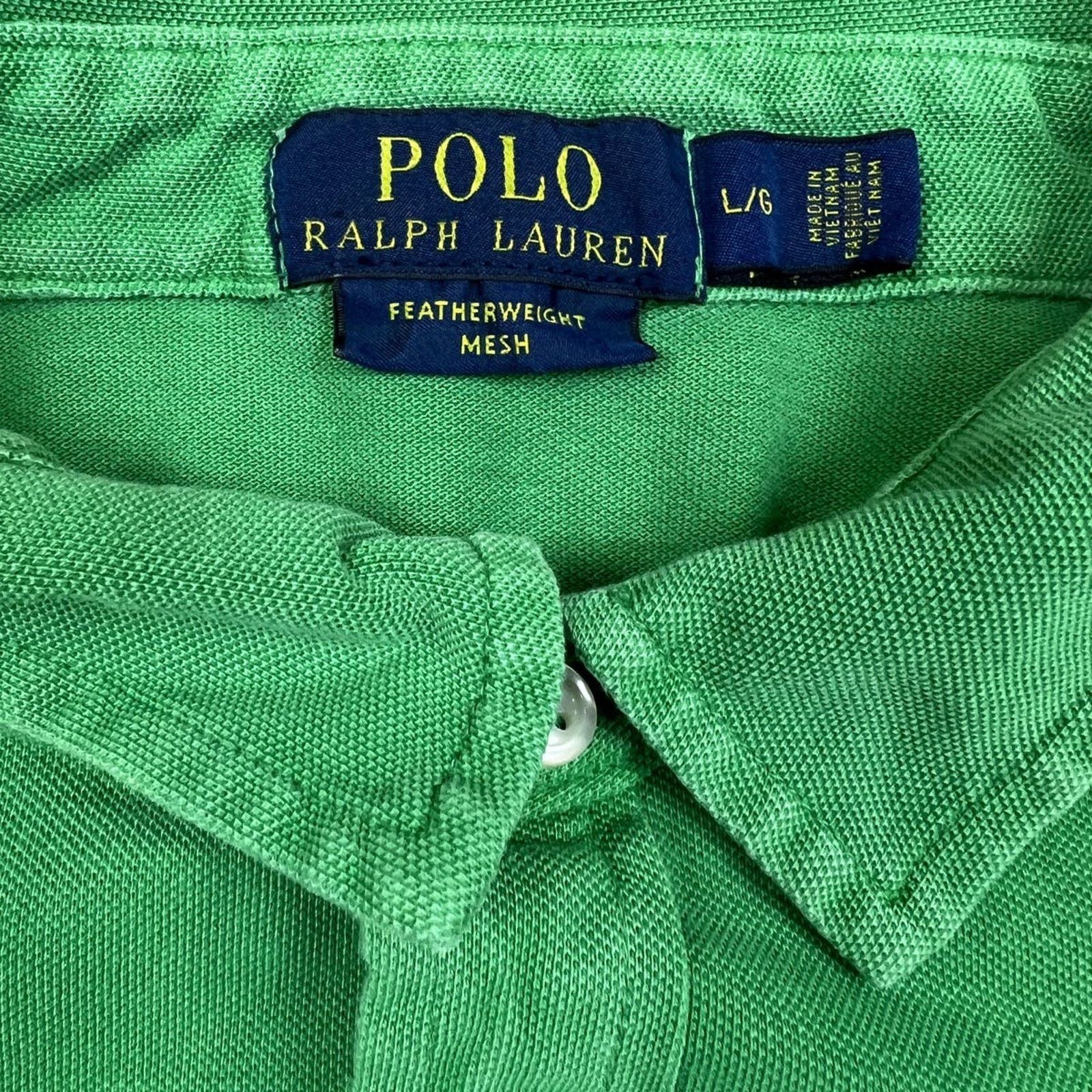 Polo Ralph Lauren × Vintage Polo Ralph Lauren Shirt Large Pony Preppy Short Sleeve Size US L / EU 52-54 / 3 - 4 Thumbnail