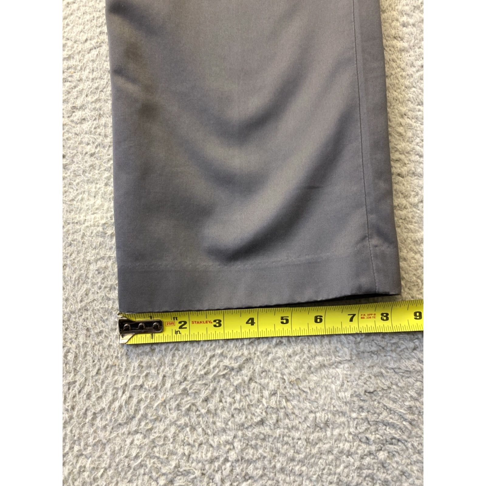 Bonobos Bonobos Chino Pants 34x32 Gray Cotton Slim Straight Mens Size US 34 / EU 50 - 4 Thumbnail