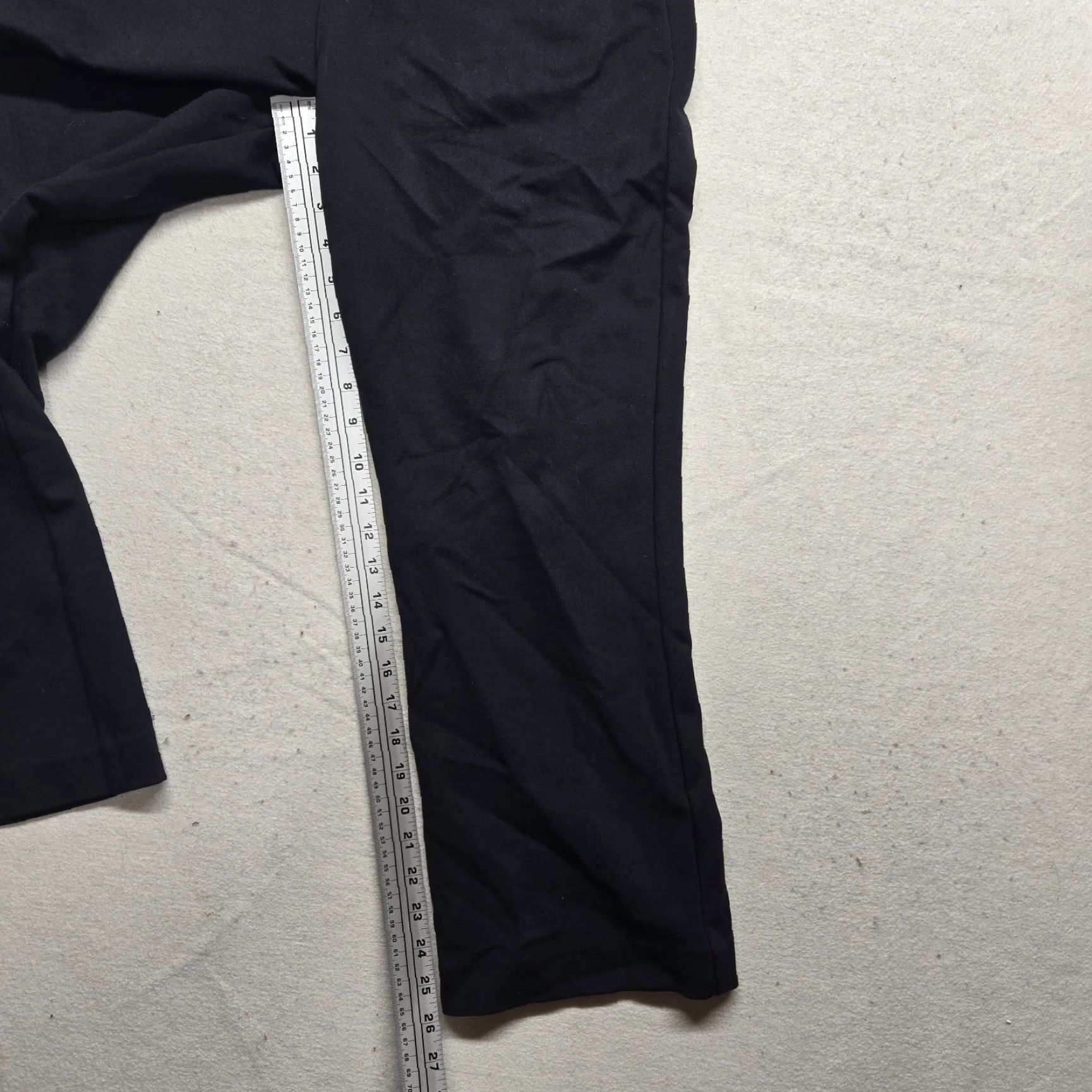 Coldwater Creek Coldwater Creek Pants Dress Solid Black Stretch Wide-Leg PL Petite 14 Womens Mens? Size 36" / US 14 / IT 50 - 6 Thumbnail