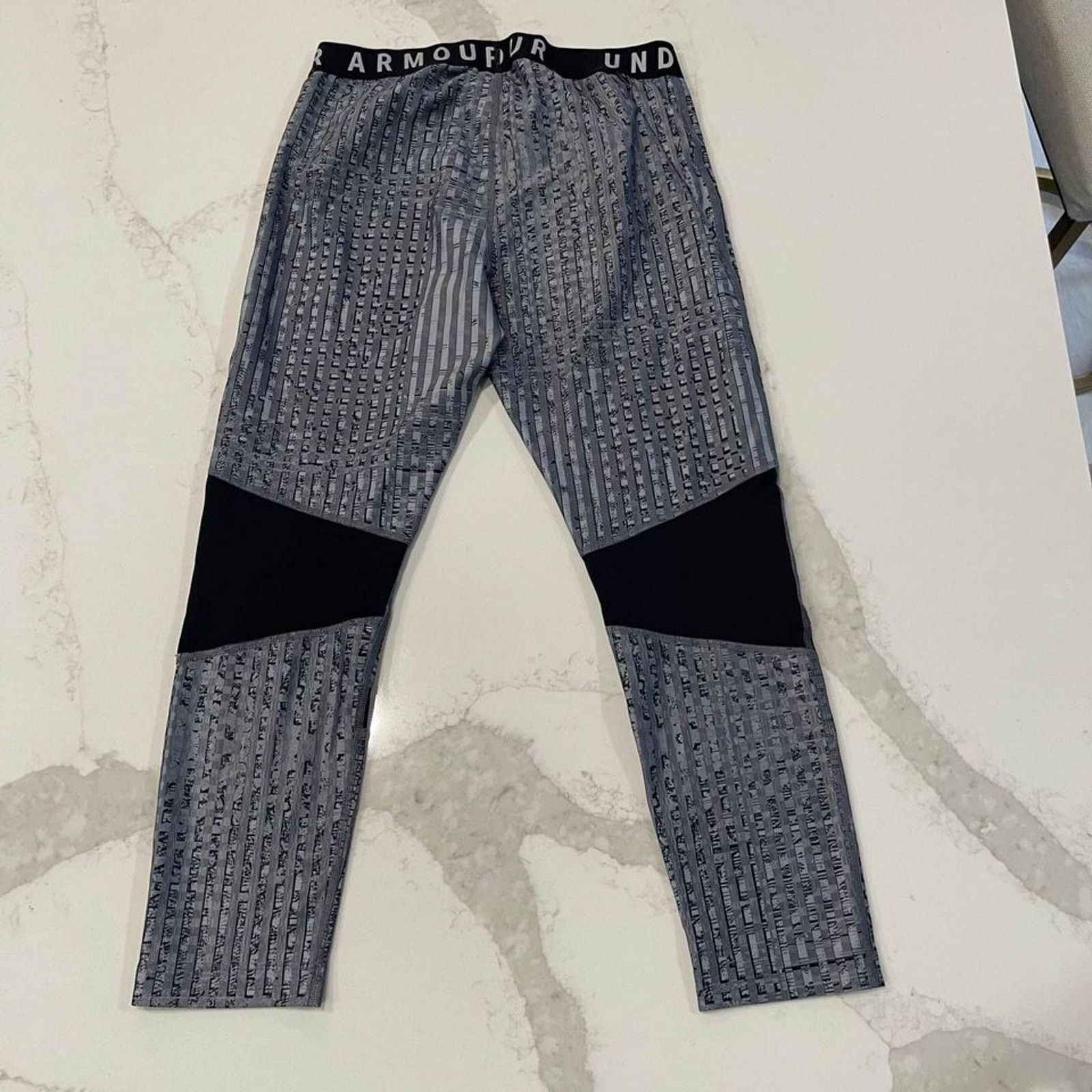 Under Armour Under Armour UA Cool Switch Crop Leggings Gray Womens Medium Size 30" / US 8 / IT 44 - 3 Thumbnail