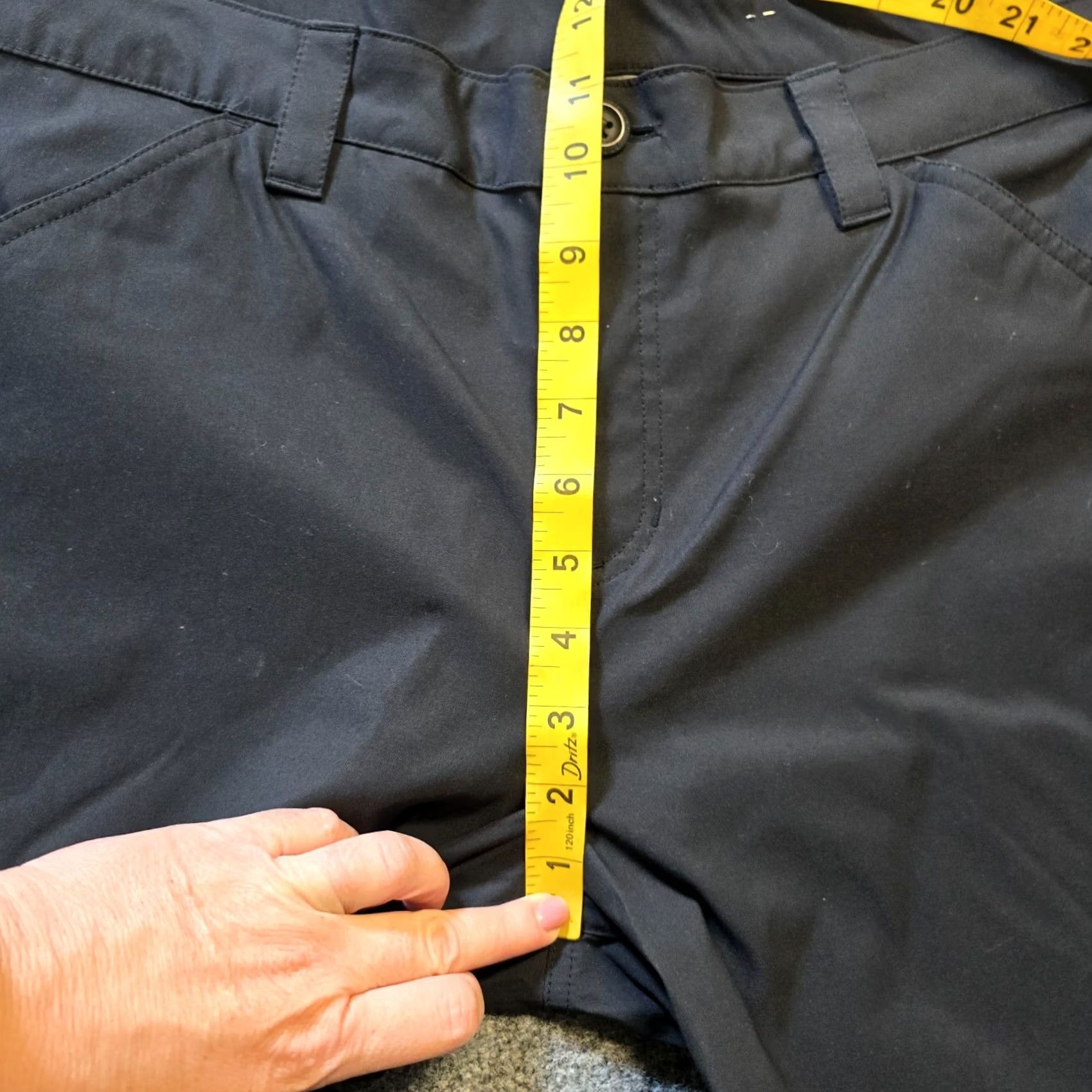 Eddie Bauer Eddie Bauer Pants Womens Size 12 Black Nylon Hiking Convertible Outdoors Casual Waist 34 Straight Leg Ankle Size 34" / US 12 / IT 48 - 6 Thumbnail