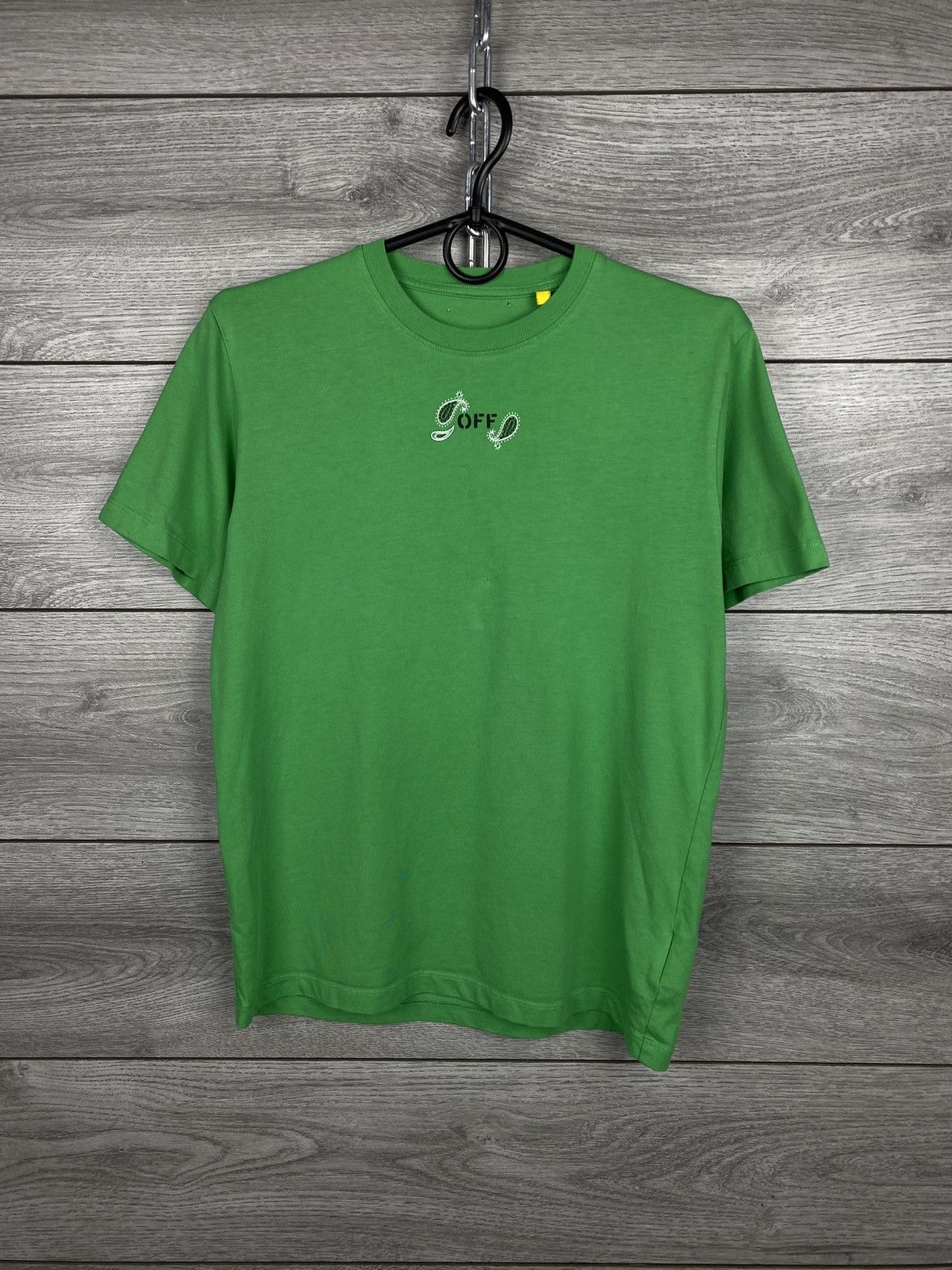 Off-White Young Off-White Bandana T-Shirt Tee Size US XXS / EU 40 - 2 Thumbnail