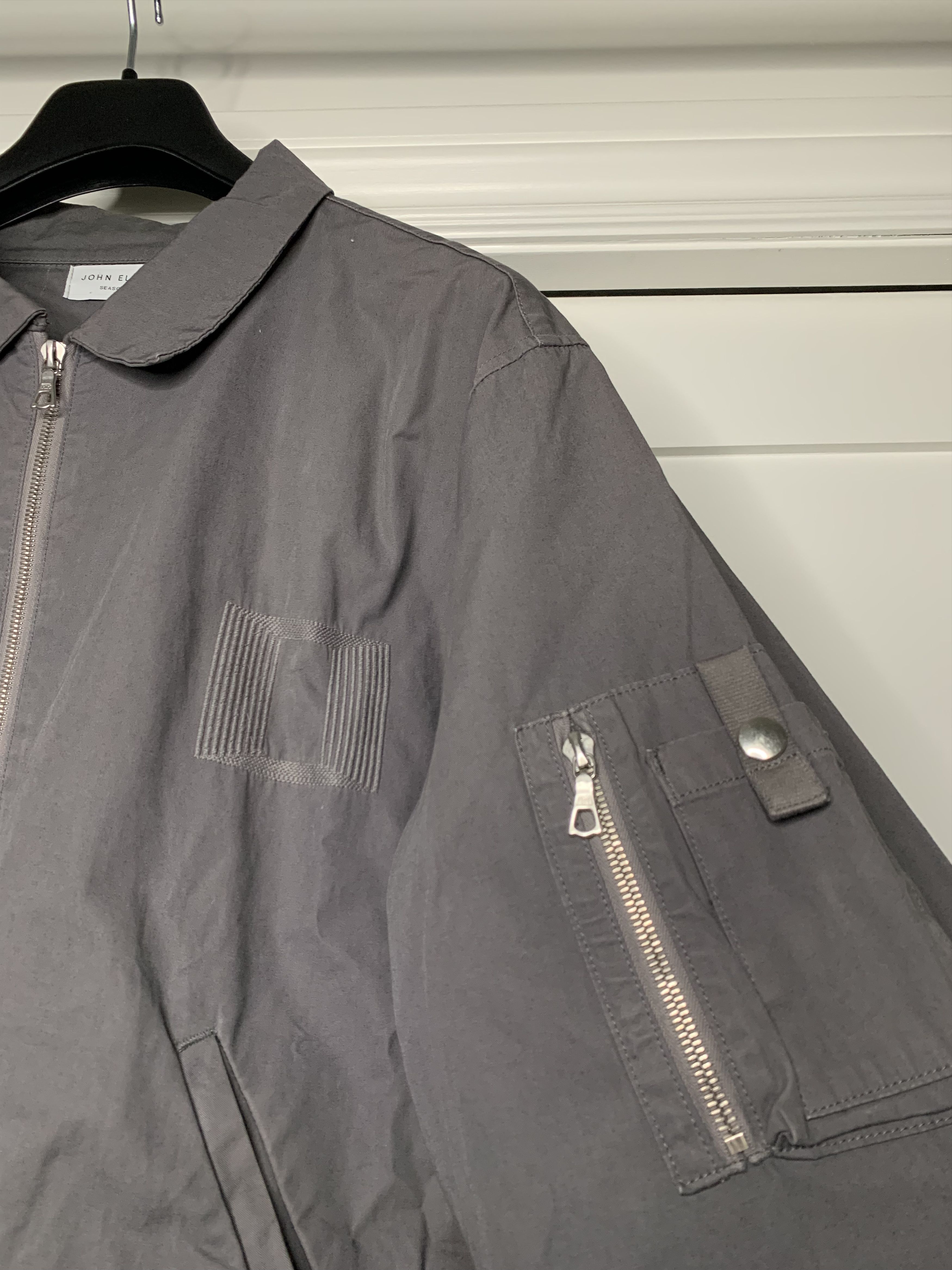 John Elliott John Elliott Gray Bomber Jacket Size US XL / EU 56 / 4 - 5 Thumbnail