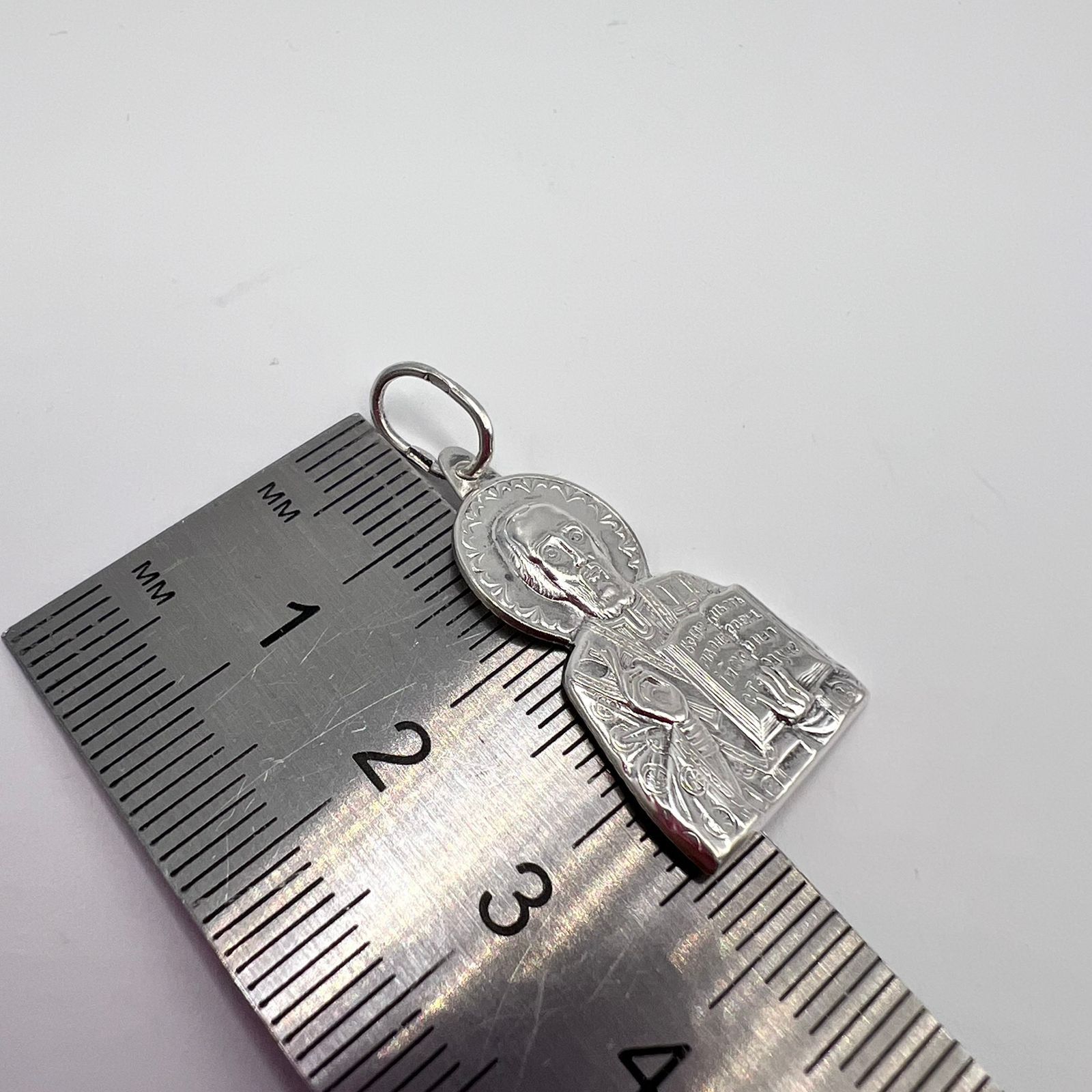 Sterling Silver Vintage 925 Silver Orthodox Pendant, Religious Christian Size ONE SIZE - 5 Thumbnail