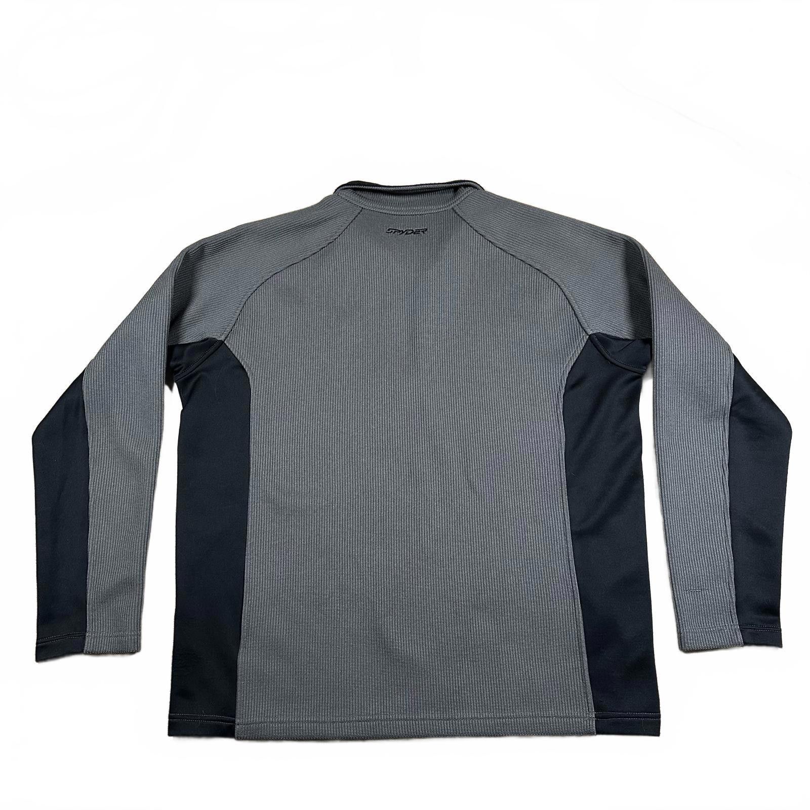 Spyder Spyder Menswear Sweater Medium Gray Half-Zip Pullover Size US XL / EU 56 / 4 - 2 Thumbnail