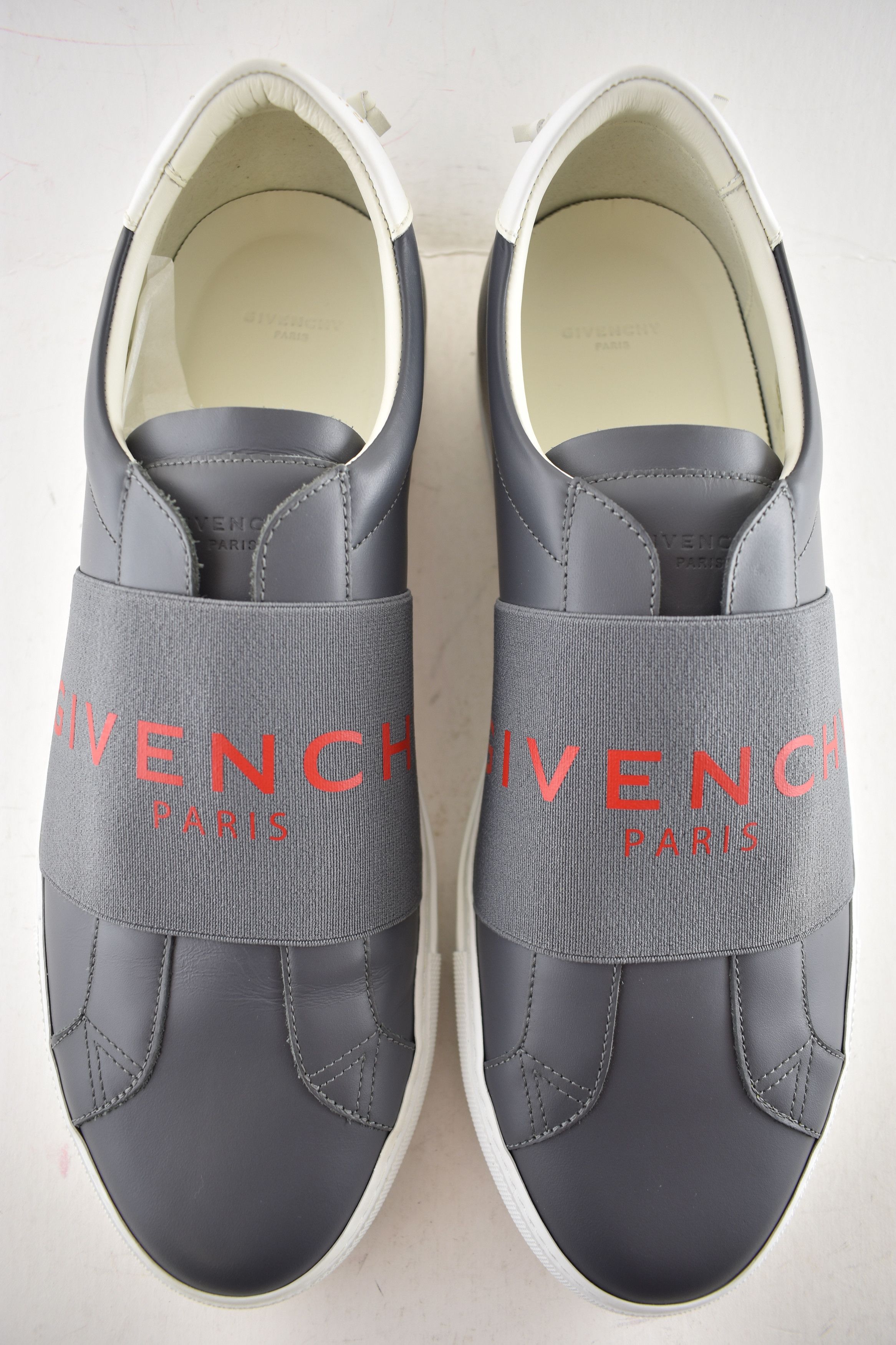 Givenchy Givenchy Urban Street Red Logo White Low Top Sneaker 44 11 Size US 11 / EU 44 - 7 Thumbnail