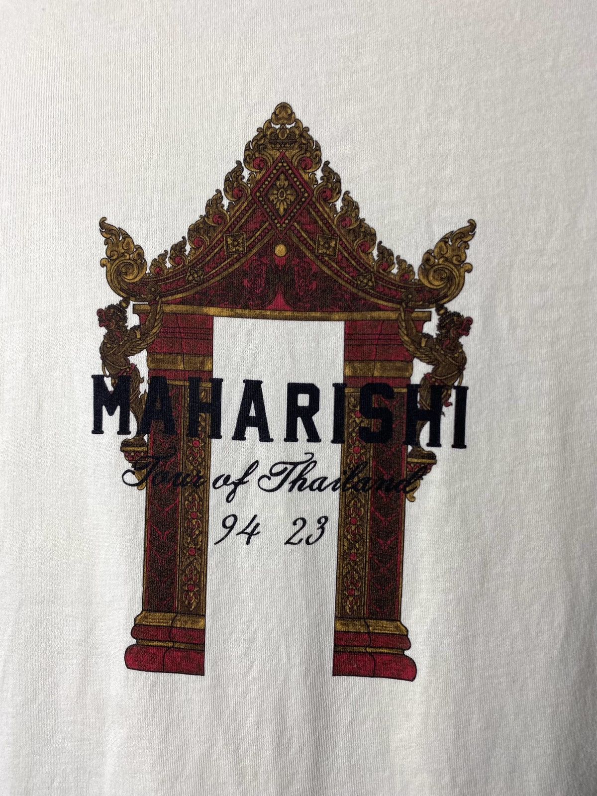 Maharishi Vintage Maharishi Tour Of Thailand T Shirt Size US S / EU 44-46 / 1 - 2 Thumbnail