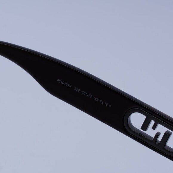 Fendi Fendi FE40107F 52E Sunglasses Dark Havana Square Frame, Brow Size ONE SIZE - 6 Thumbnail