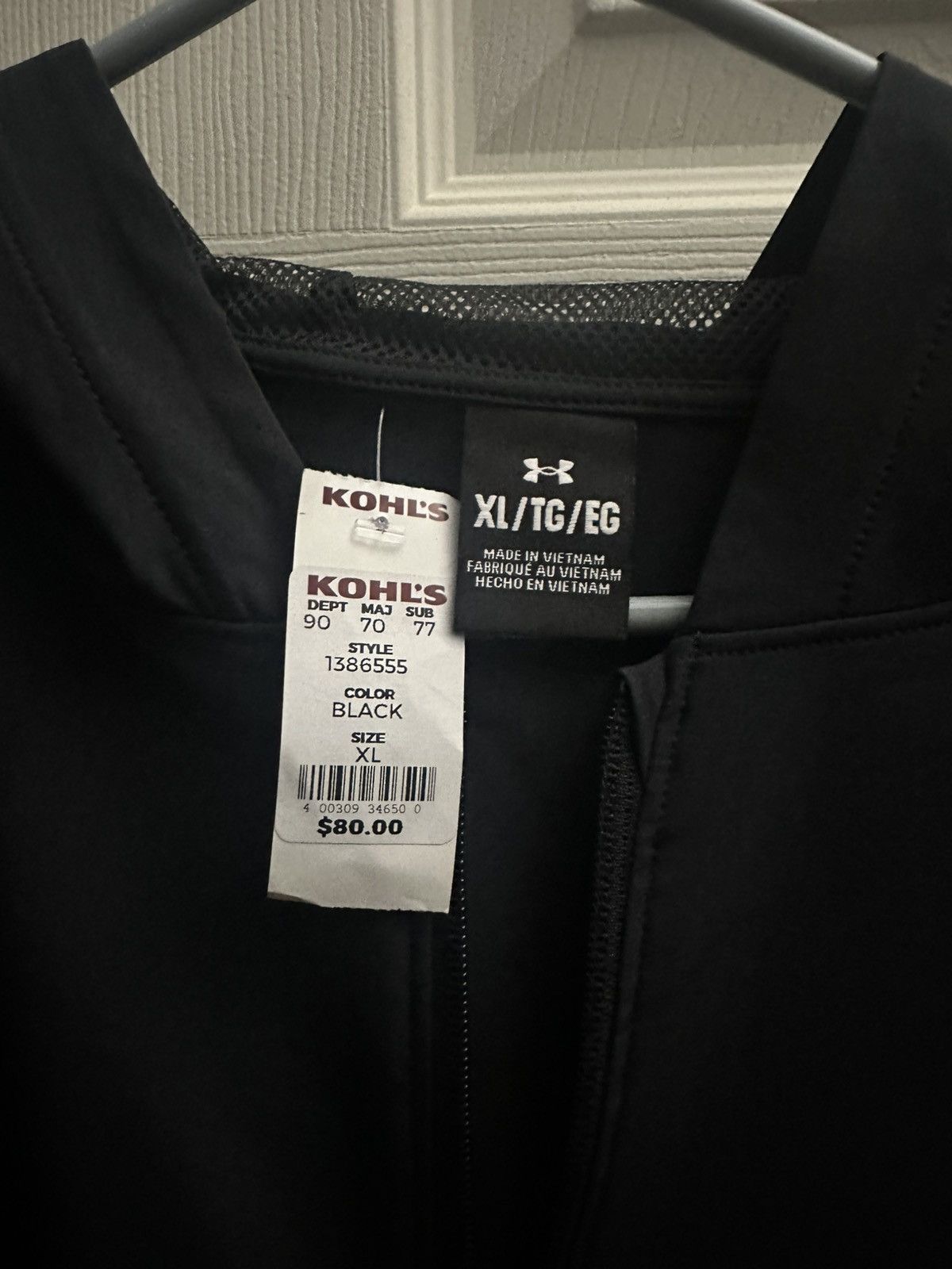 Under Armour Black Under Armor Jacket Size US XL / EU 56 / 4 - 3 Thumbnail