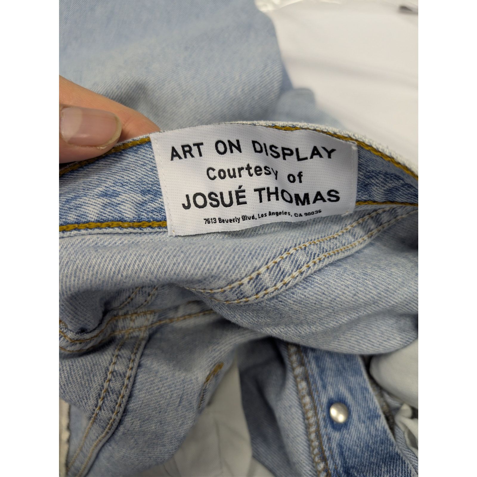 Gallery Dept. o1rshd1 5001 Denim Jeans in Indigo Blue Size US 29 - 18 Thumbnail