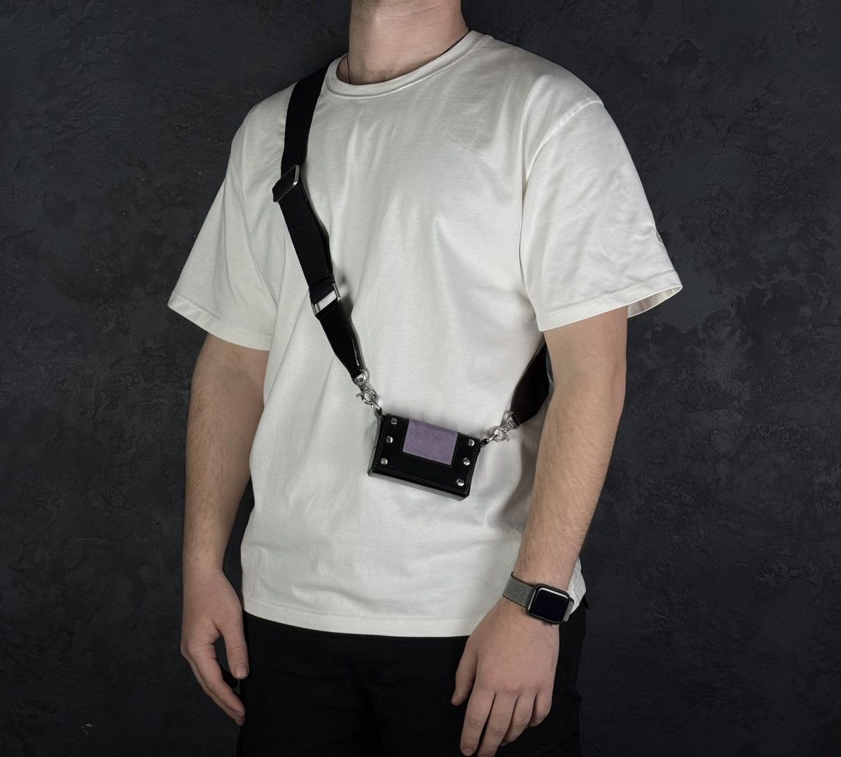 AMI AMI Small Panelled Box Bag Men’s Size ONE SIZE - 2 Thumbnail