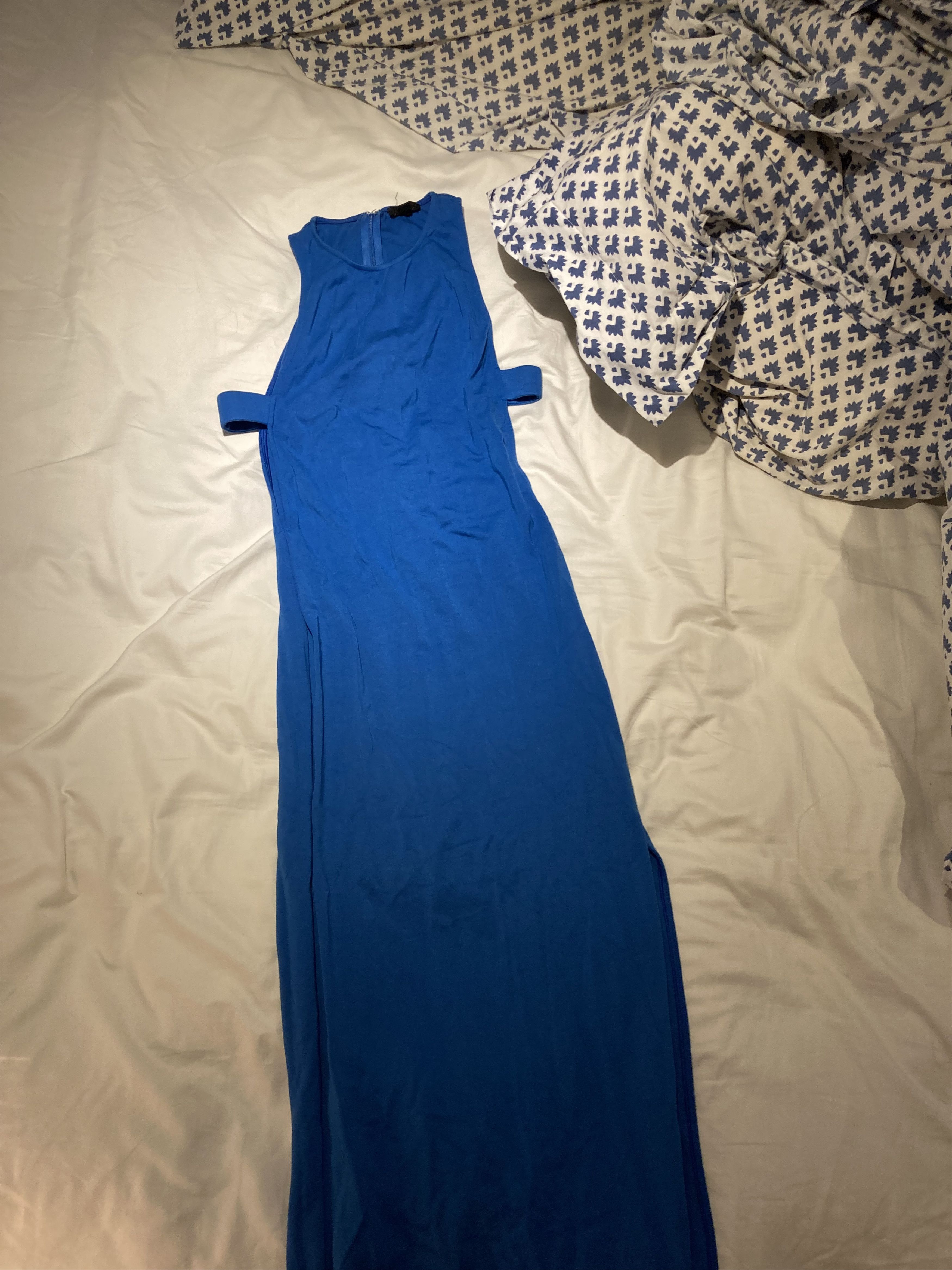 image of Nbd Late Night Gown In Cobalt Blue, Women's (Size XS)
