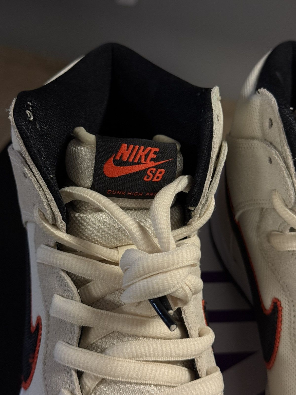 Nike SB Dunk High PRO PRM "San Francisco Giants"DO9394-100 10.5 Size US 10.5 / EU 43-44 - 8 Thumbnail