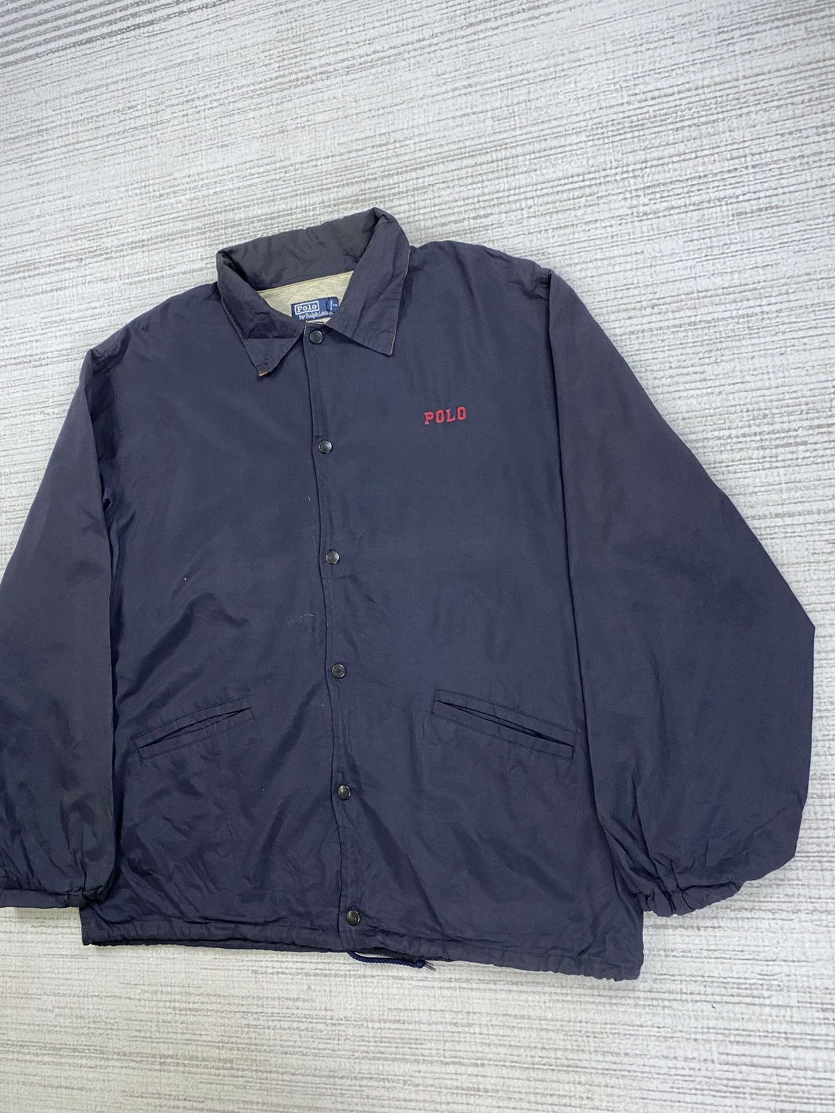 Polo Ralph Lauren × Vintage Vintage Polo Ralph Lauren Embroidery Spellout Jacket Size US XL / EU 56 / 4 - 4 Thumbnail
