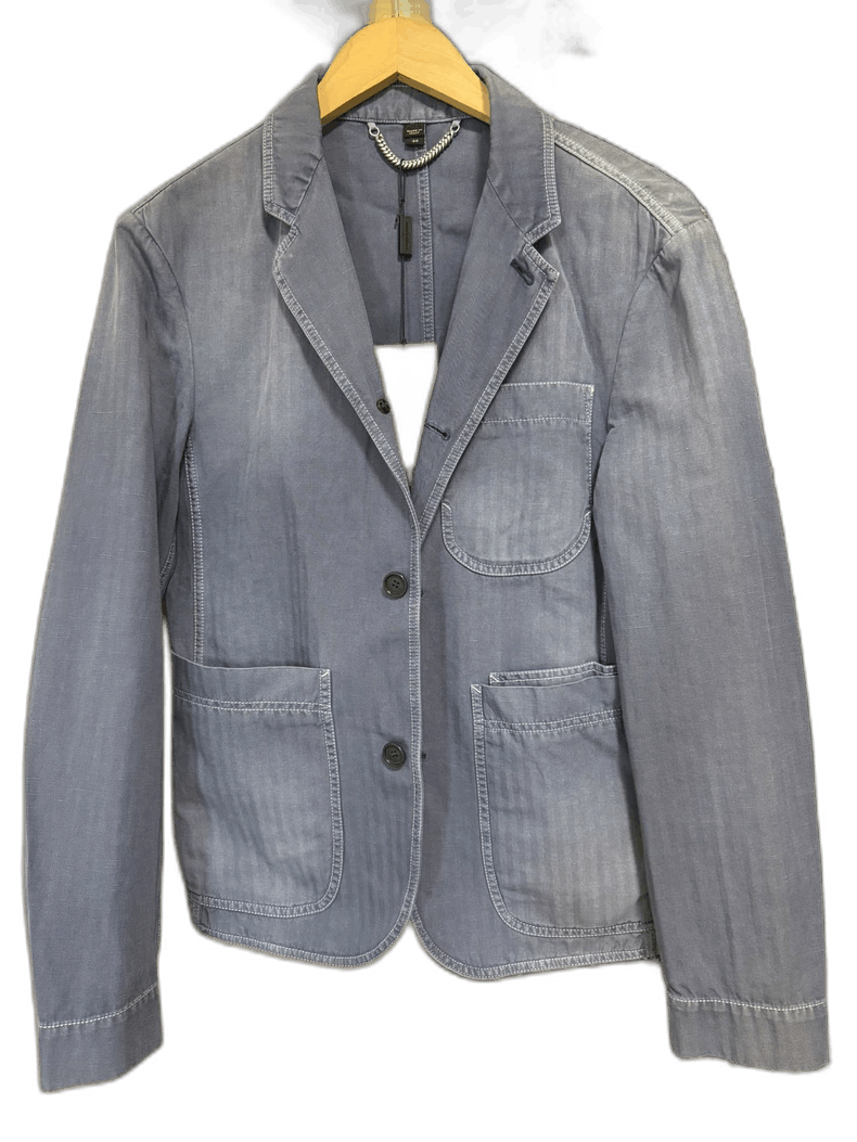Burberry Burberry Burberry Men's Denim Jacket Size 46-2507 Size US L / EU 52-54 / 3 - 1 Thumbnail